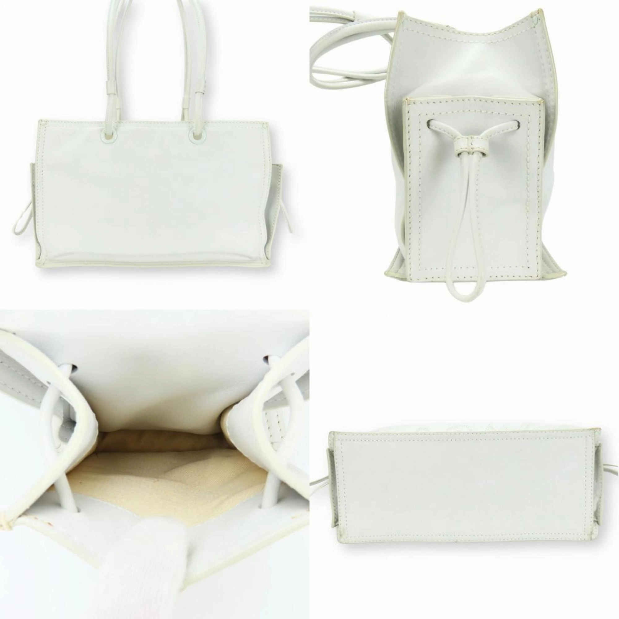 Loewe Leather Plastic Tote Bag (Pre-Owned)