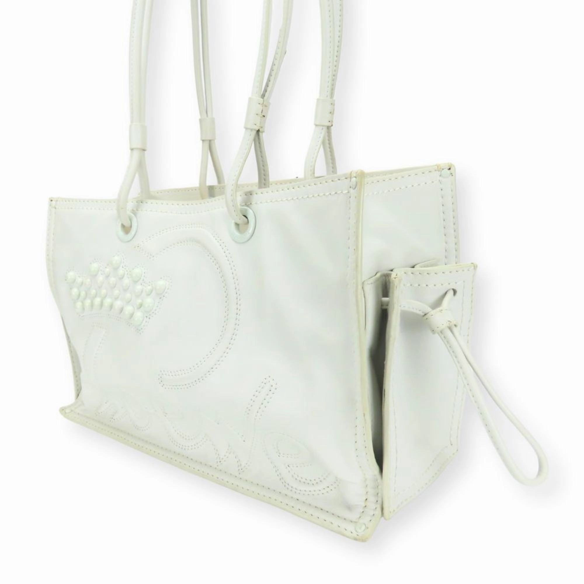 Loewe Leather Plastic Tote Bag (Pre-Owned)