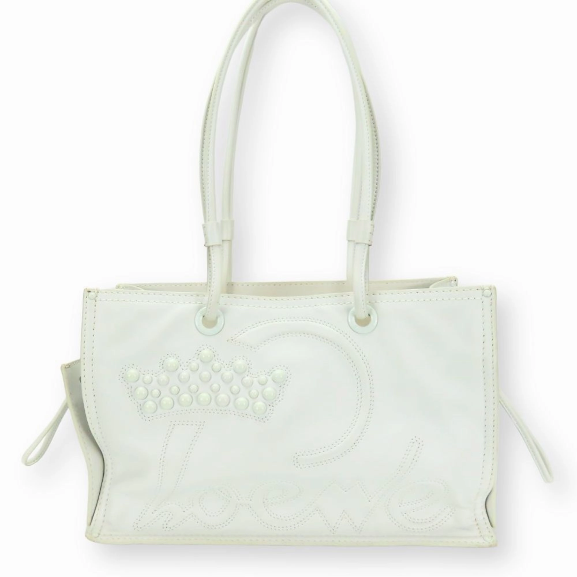 Loewe Leather Plastic Tote Bag (Pre-Owned)