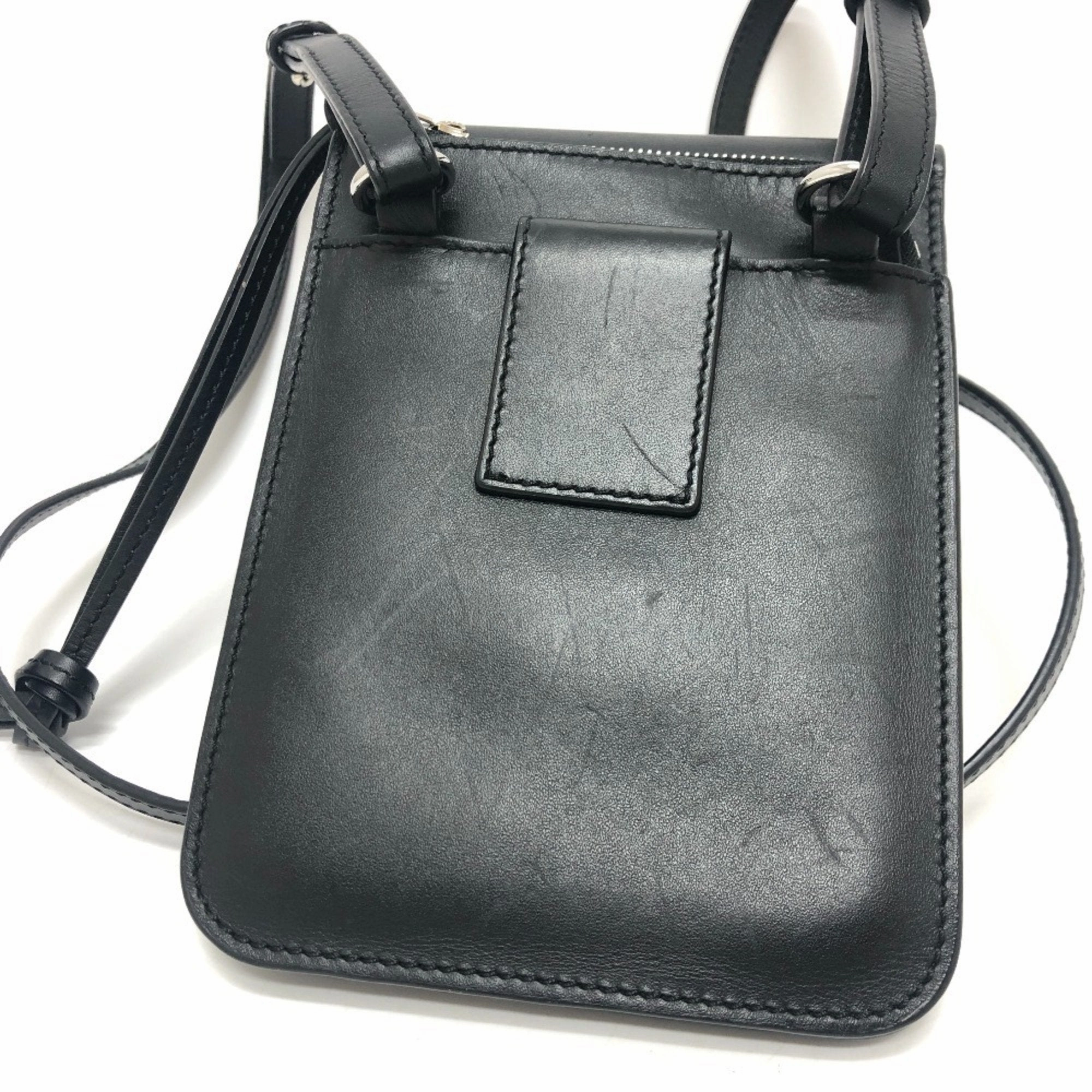 Loewe Leather Pochette Shoulder Bag (Pre-Owned)