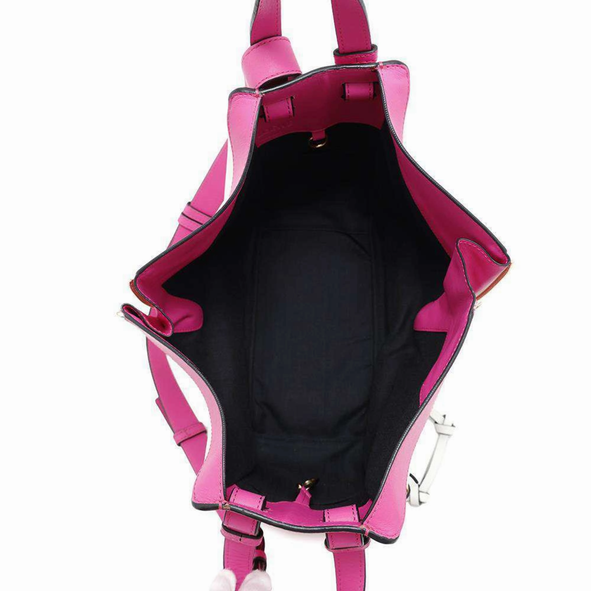 Loewe pink Leather Handbag Shoulder Bag (Pre-Owned)