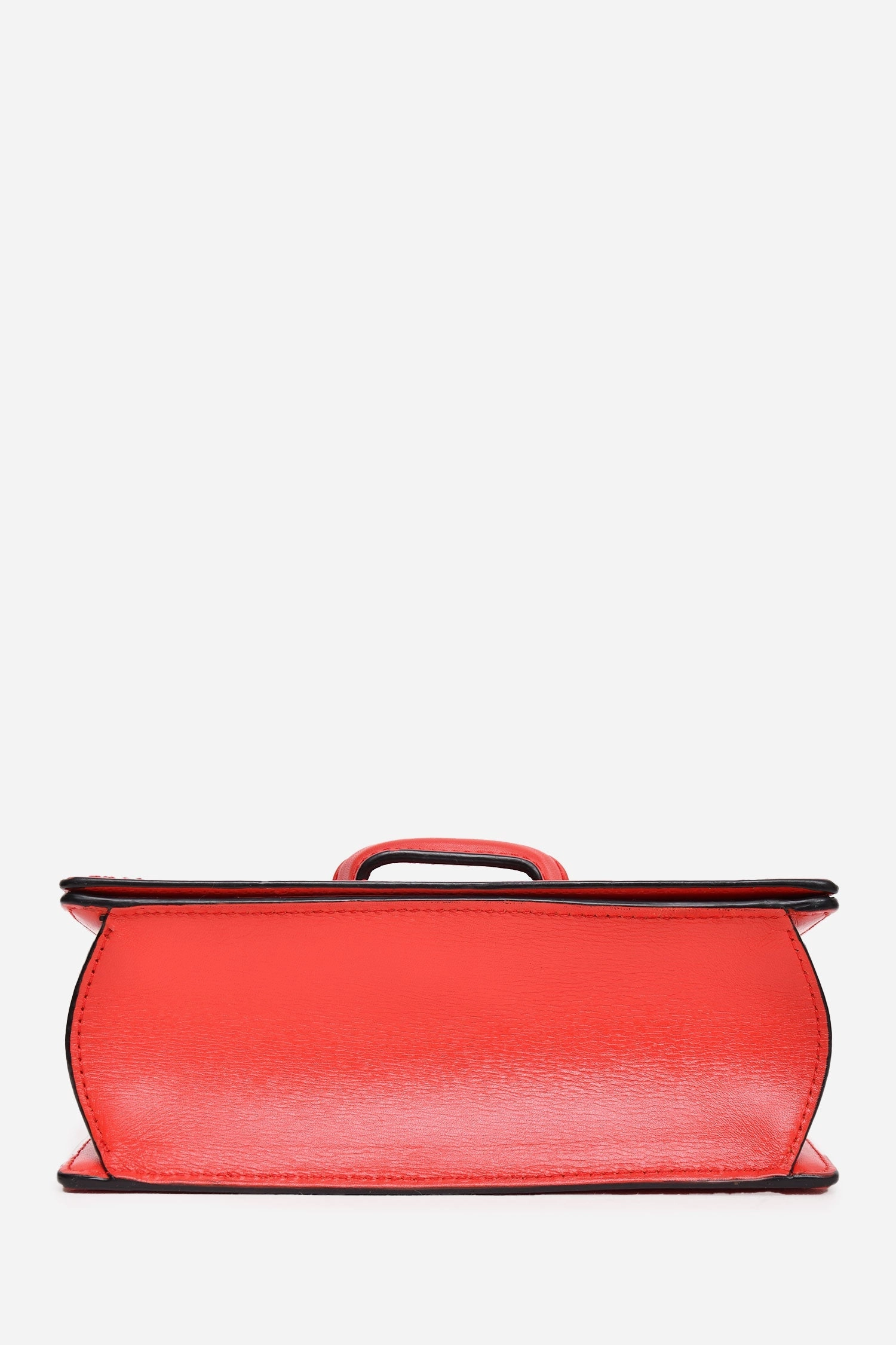Loewe Red Leather Barcelona Mini Shoulder Bag