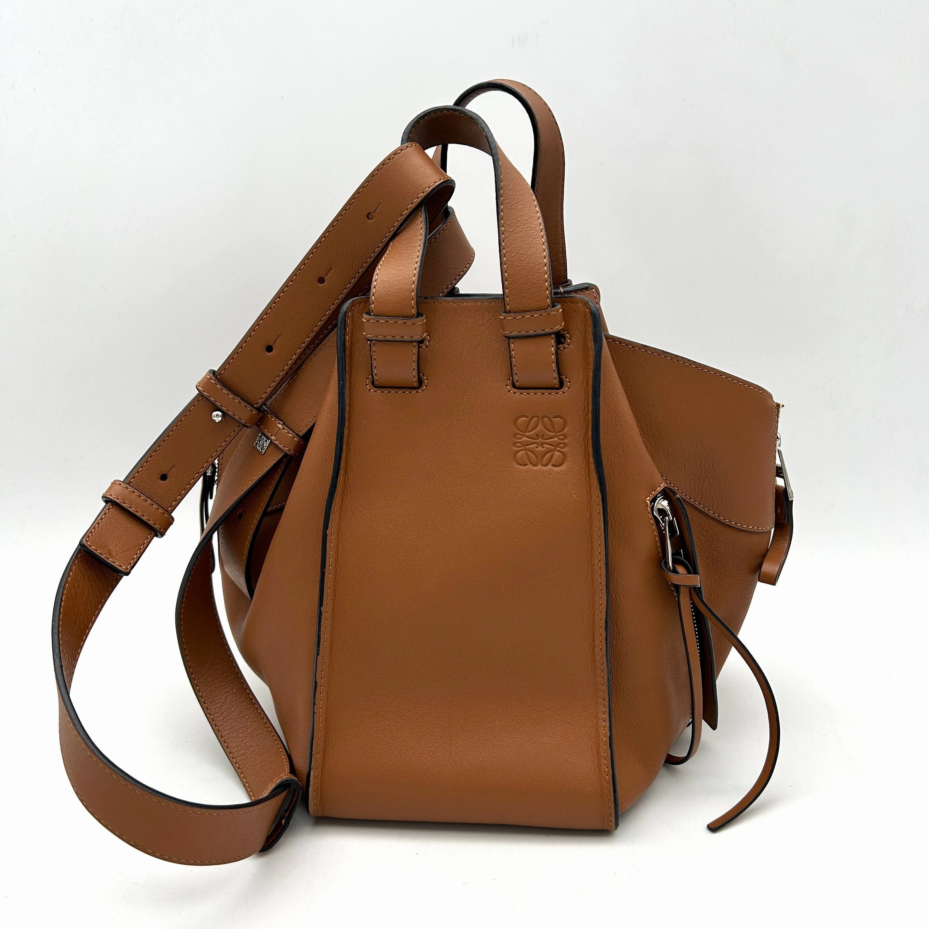 Loewe Small Hammock Bag - Brown Shoulder Bags, Handbags LA37443