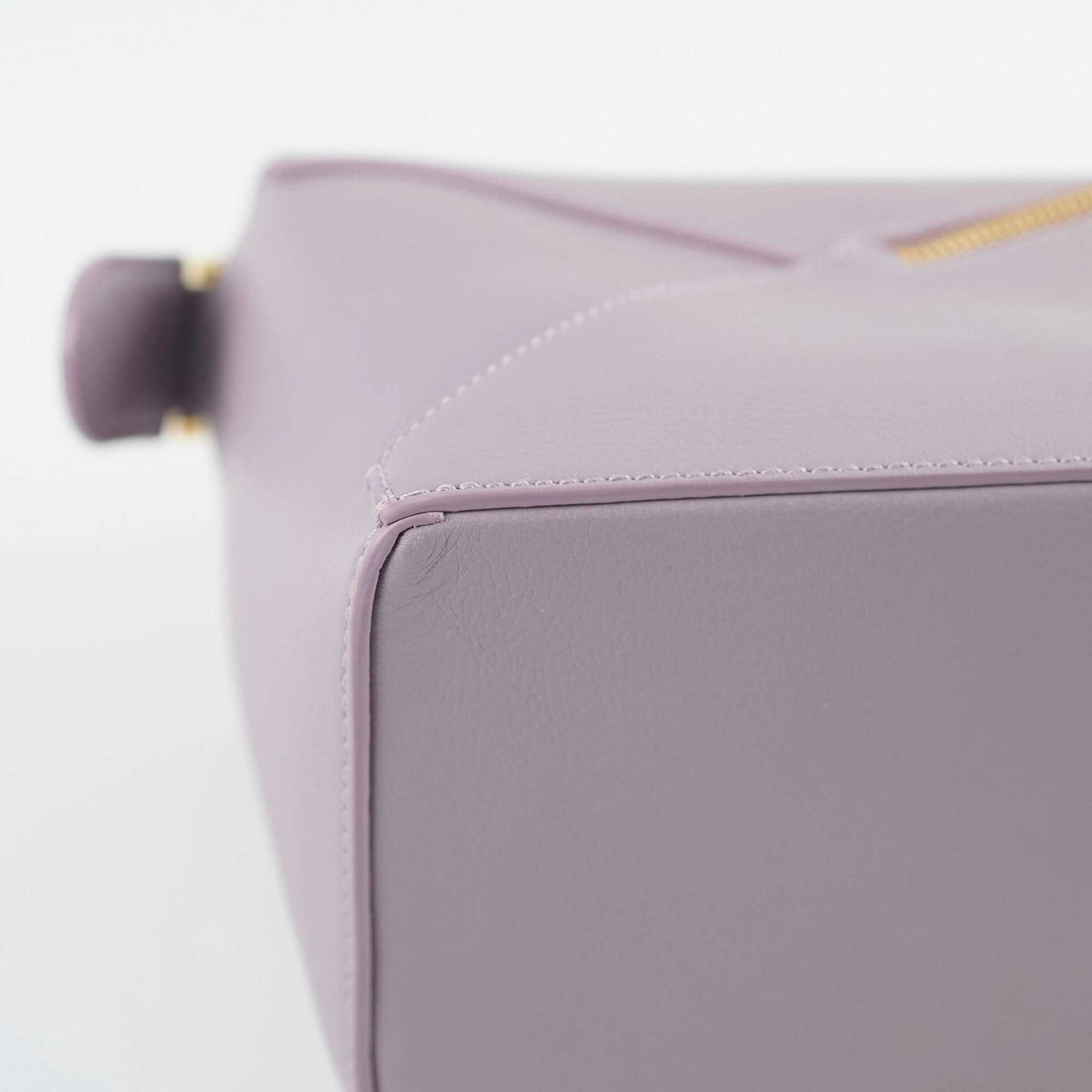 Loewe Small Puzzle Edge Bag Purple GHW