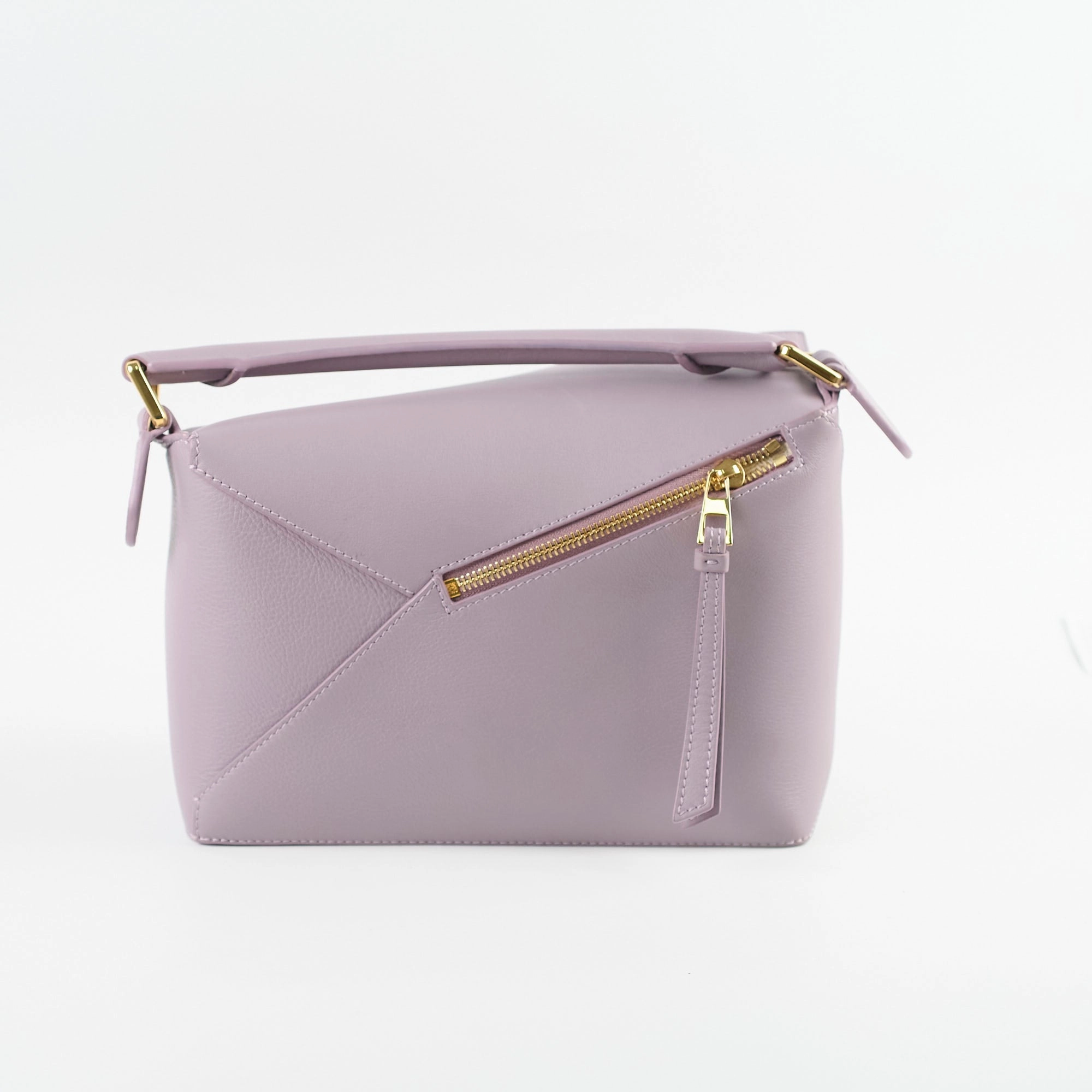 Loewe Small Puzzle Edge Bag Purple GHW