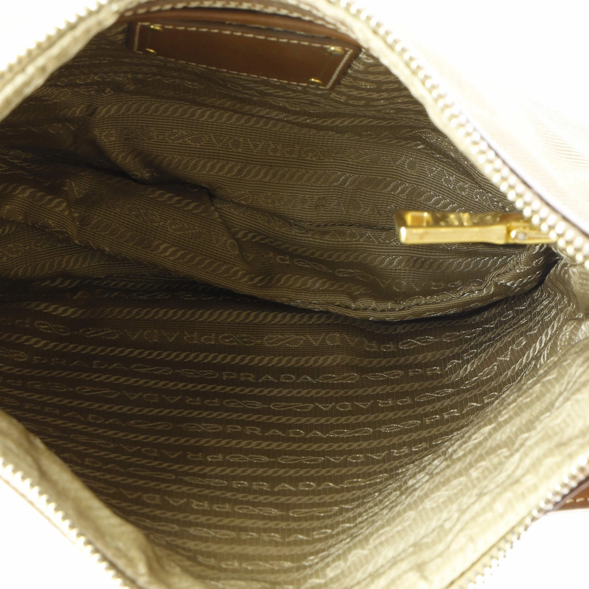 Logo Messenger Bag Canvas with Leather Small