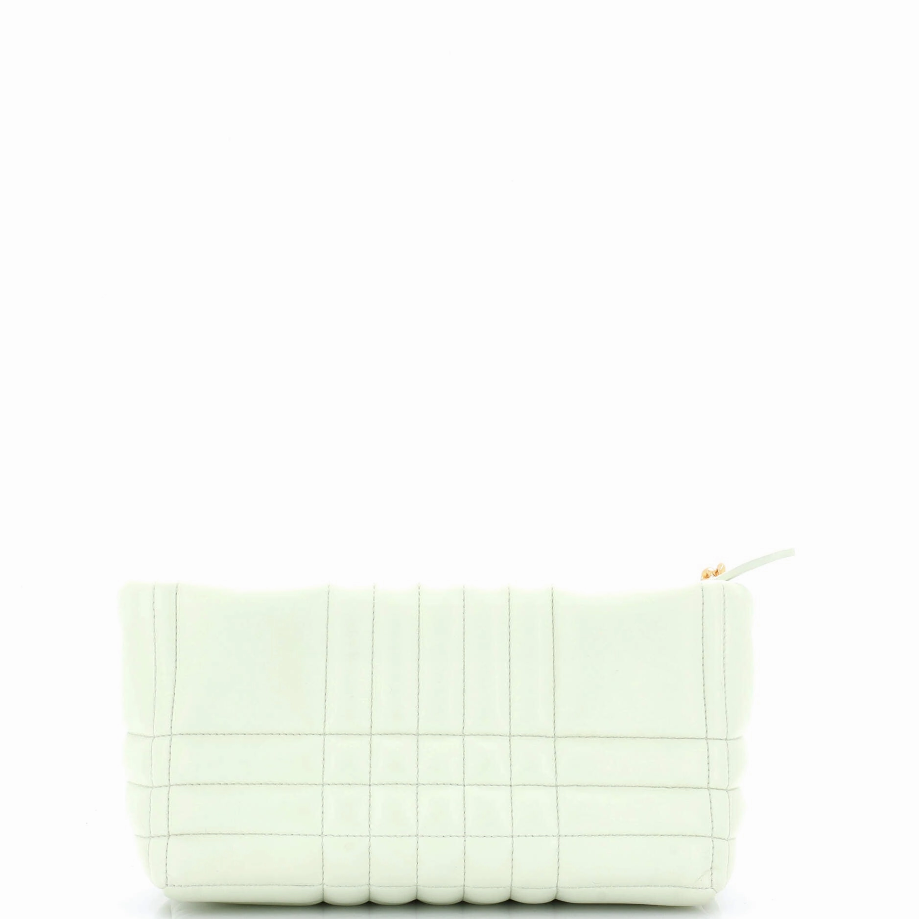 Lola Zip Shoulder Bag Quilted Leather Small