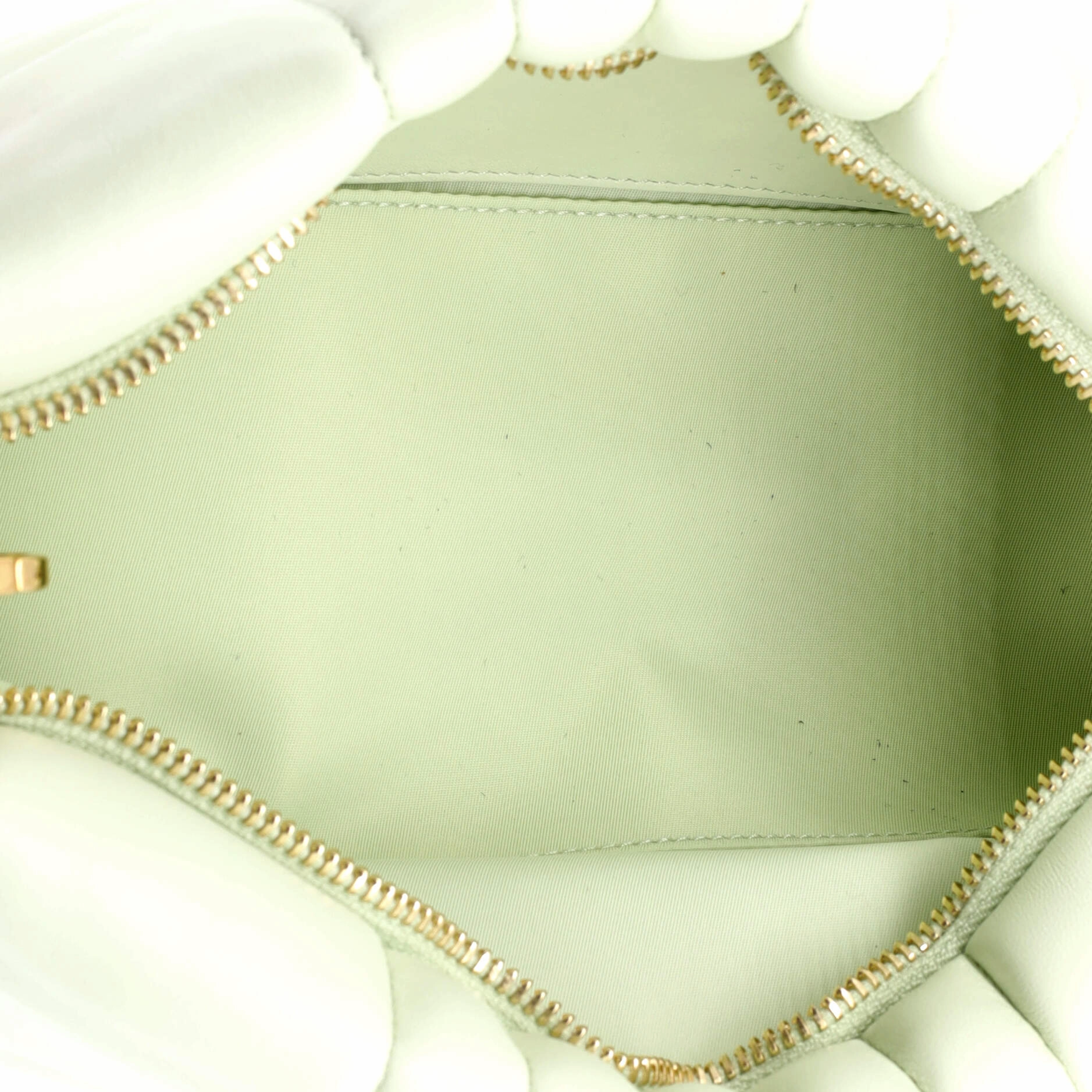 Lola Zip Shoulder Bag Quilted Leather Small