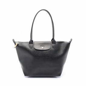 Longchamp Le Pliage City L Tote Bag Canvas Leather