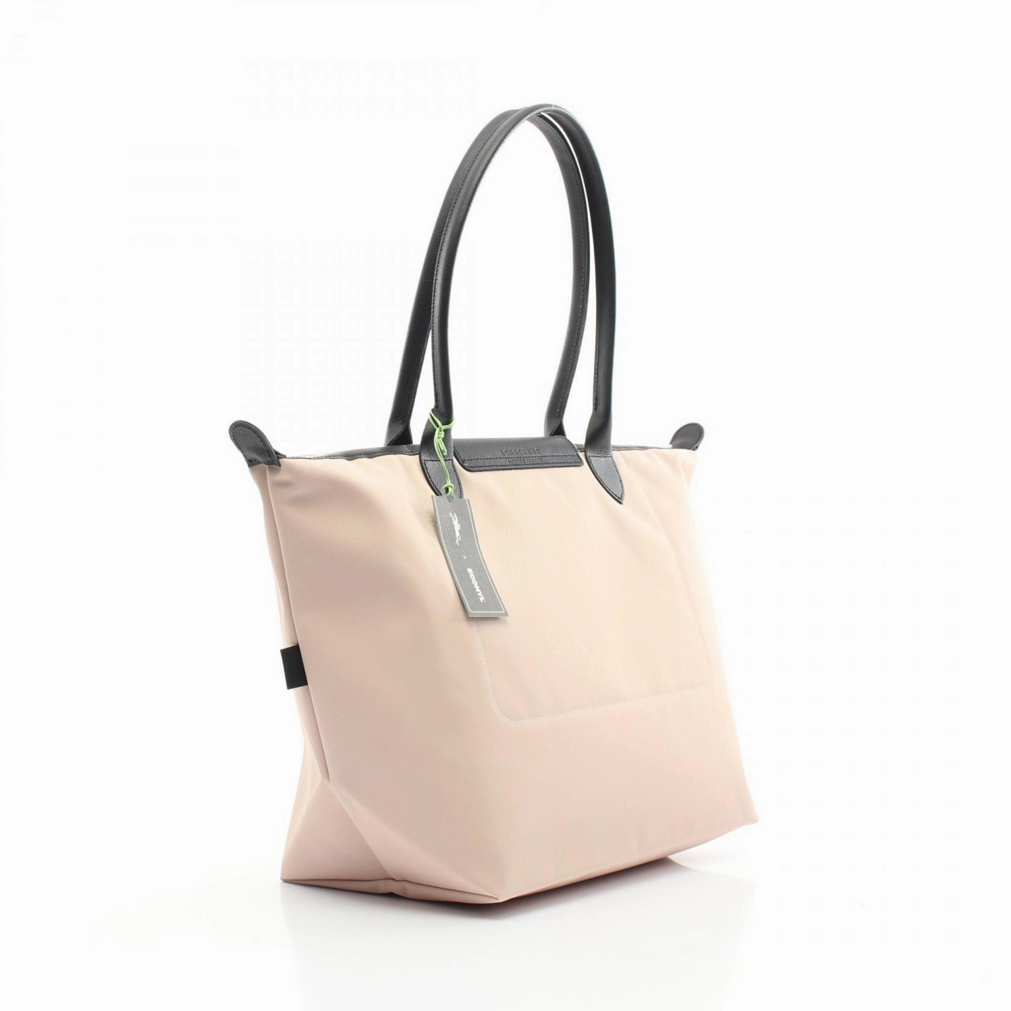 Longchamp pink Fabric Leather Tote Bag (Pre-Owned)
