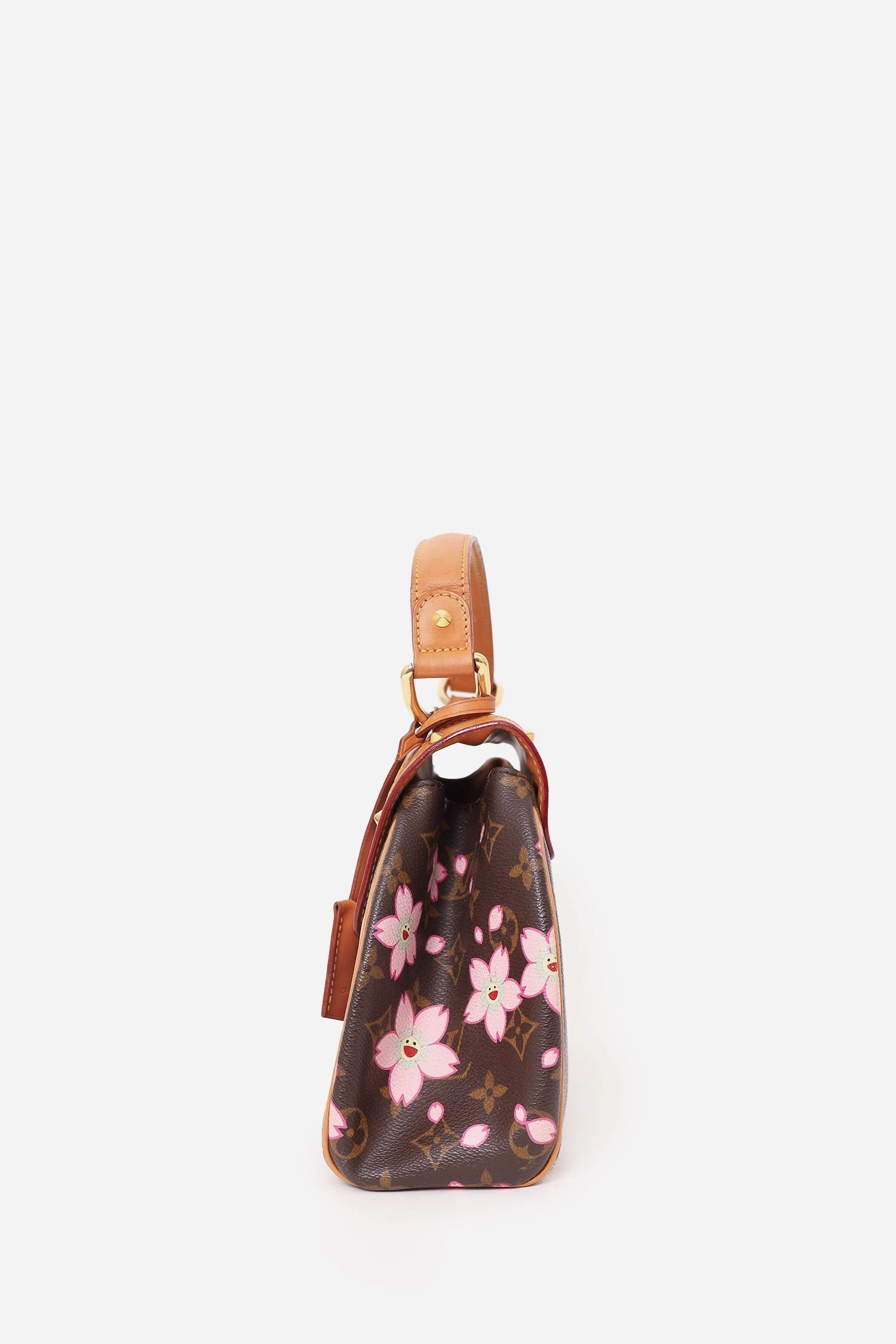 Louis Vuitton 2003 Monogram Cherry Blossom Sac Retro Shoulder Bag (Refurbished)