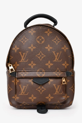 Louis Vuitton 2016 Monogram Mini Palm Springs Backpack