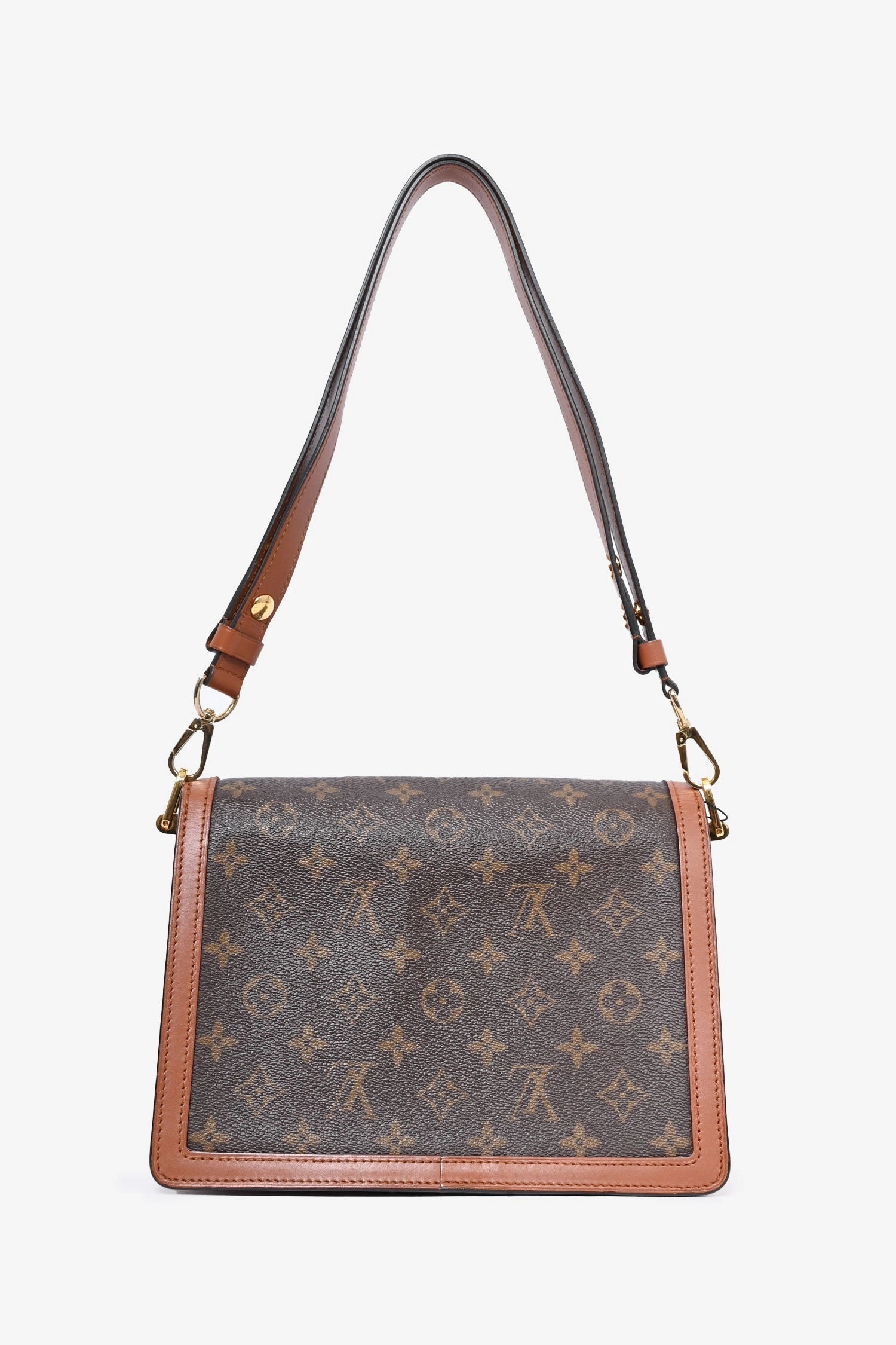Louis Vuitton 2019 Monogram/Reverse Monogram Dauphine MM Shoulder Bag