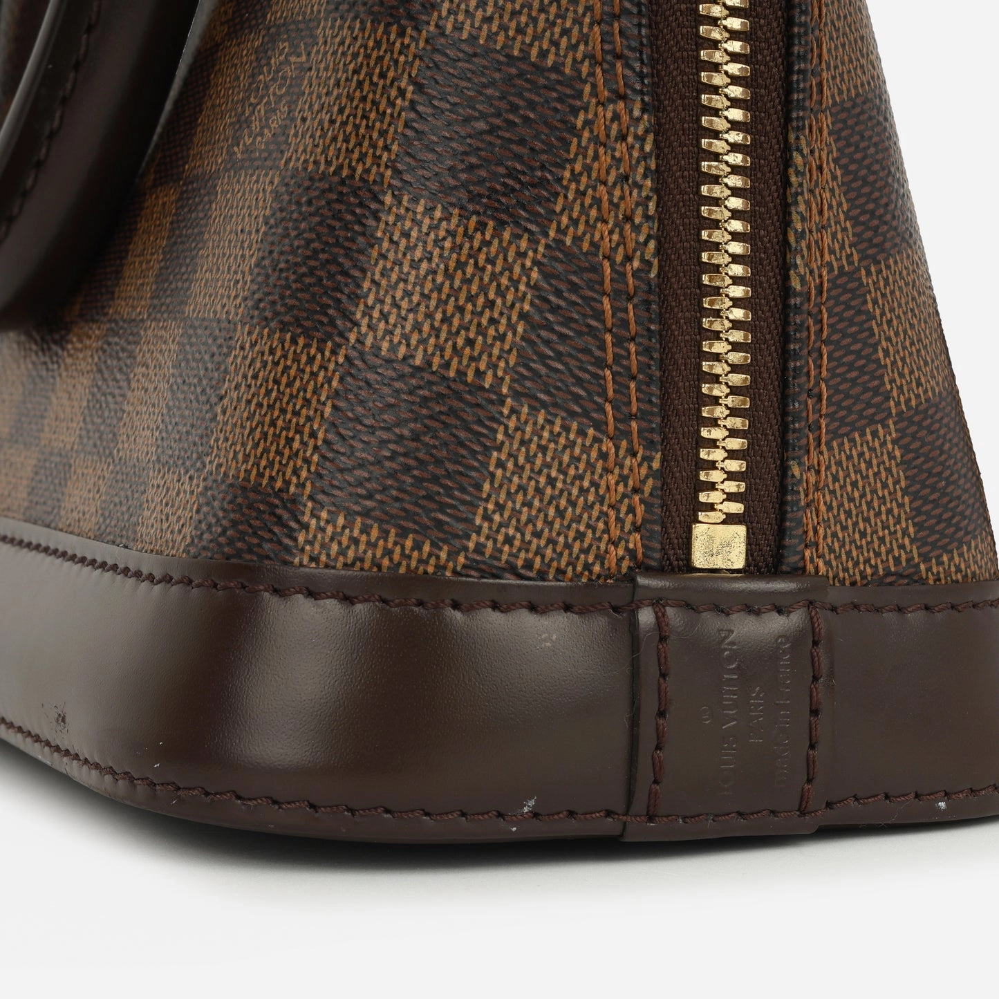 Louis Vuitton - Alma BB - Damier Ebene GHW - Pre-loved