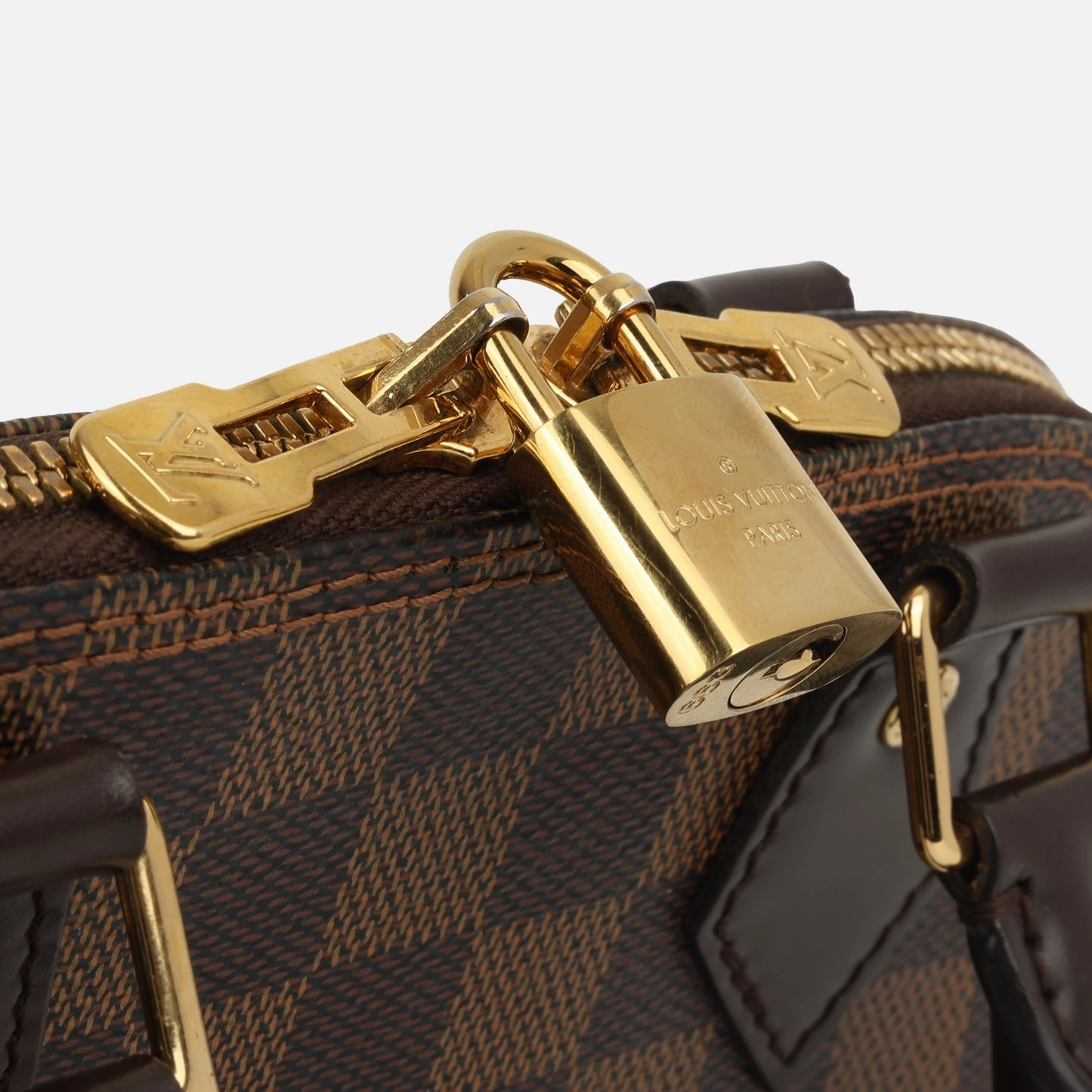 Louis Vuitton - Alma BB - Damier Ebene GHW - Pre-loved