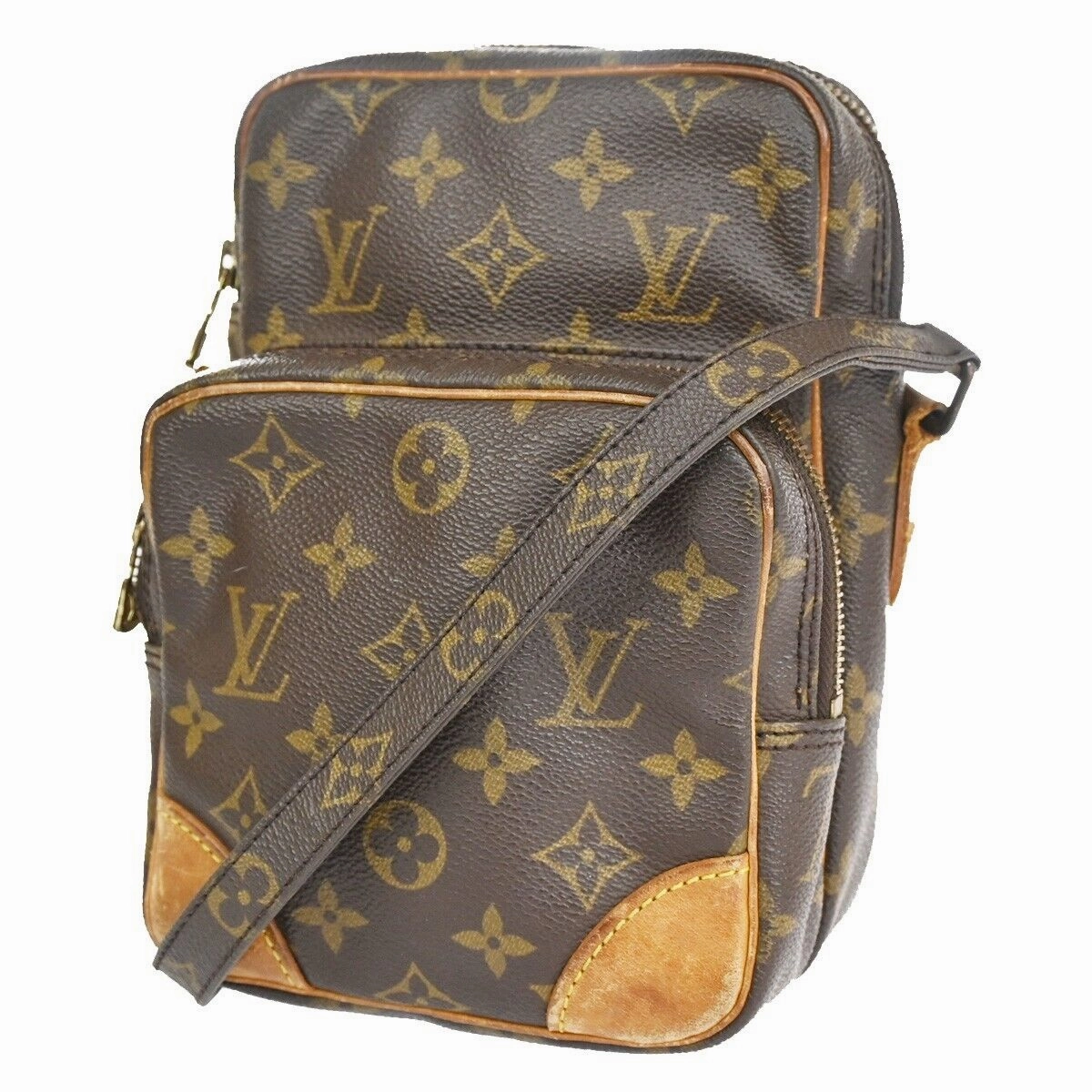 Louis Vuitton Amazon  Canvas Shoulder Bag ()