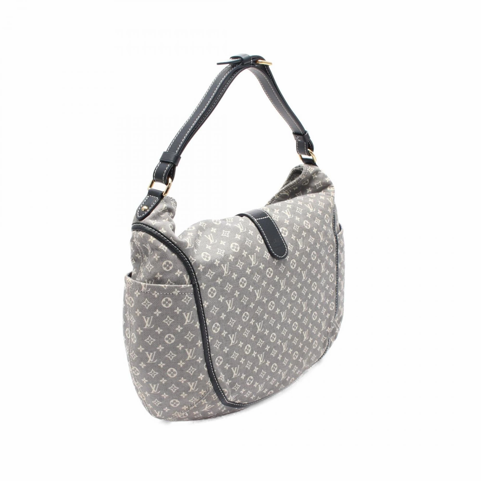 Louis Vuitton Ancre blue Navy Canvas Shoulder Bag (Pre-Owned)