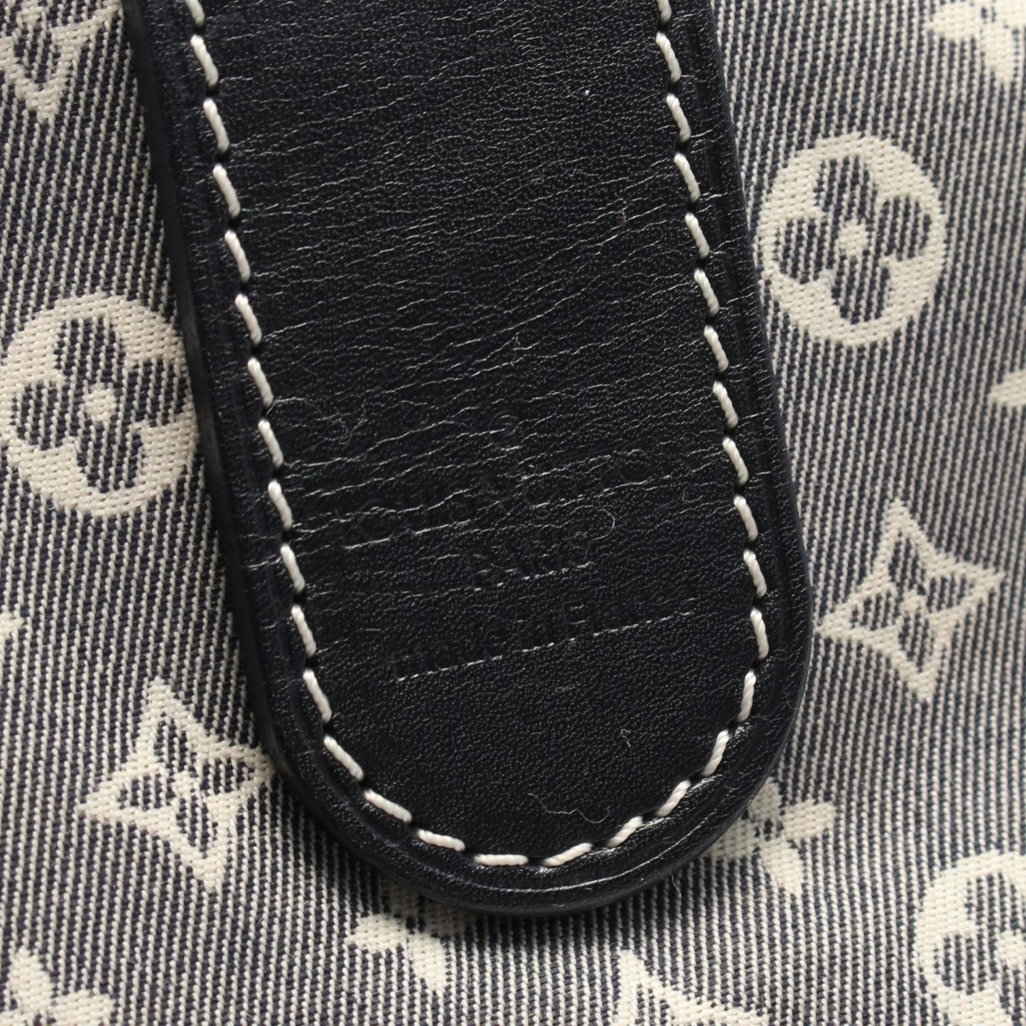 Louis Vuitton Ancre blue Navy Canvas Shoulder Bag (Pre-Owned)