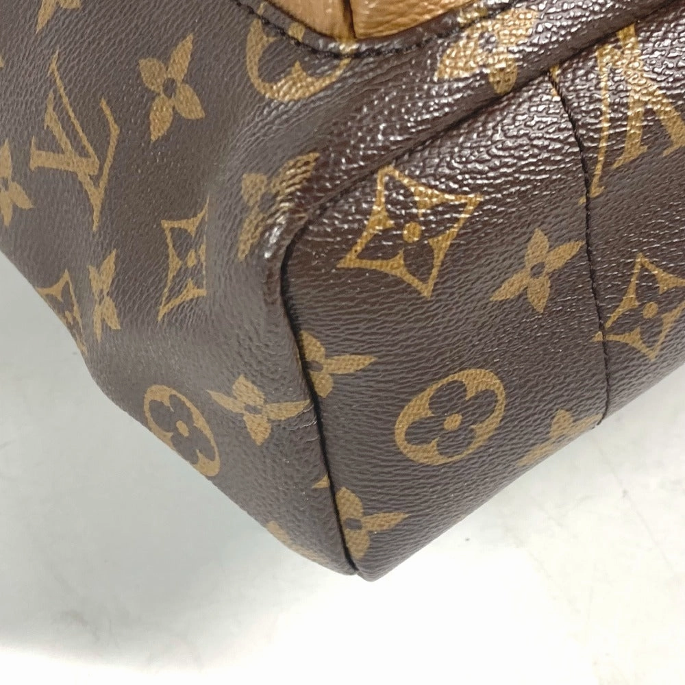 LOUIS VUITTON Backpack M43116 Monogram reverse canvas Brown Monogram reverse Palm Springs Backpack PM