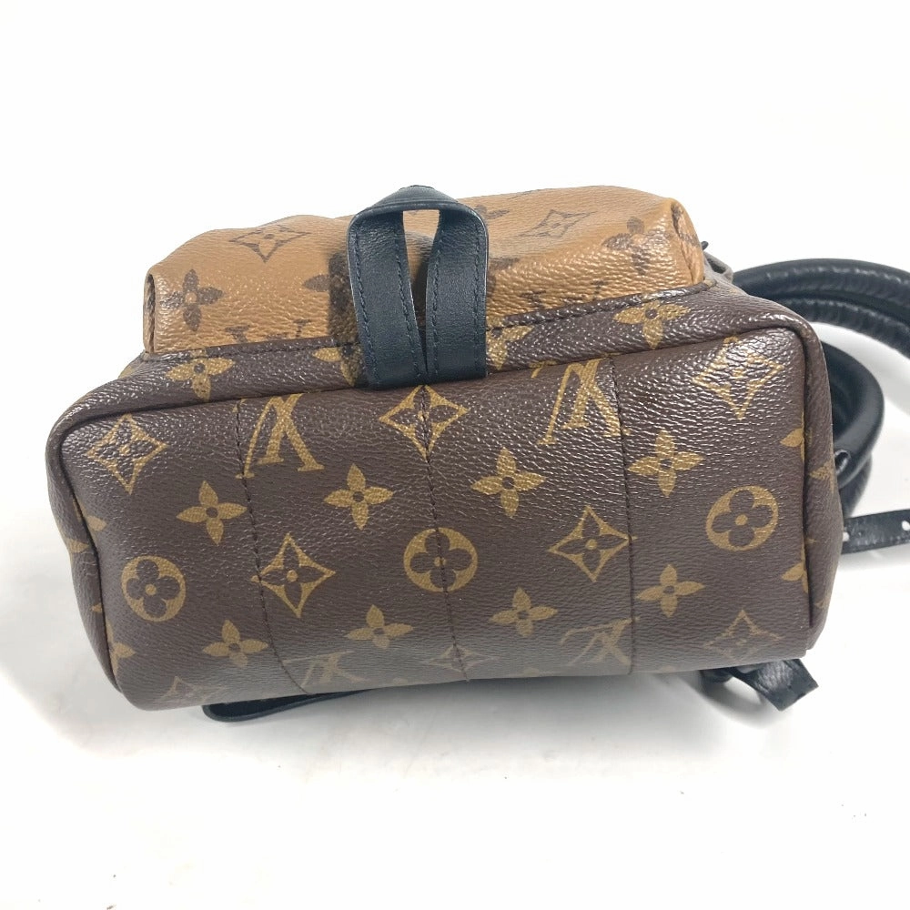 LOUIS VUITTON Backpack M43116 Monogram reverse canvas Brown Monogram reverse Palm Springs Backpack PM
