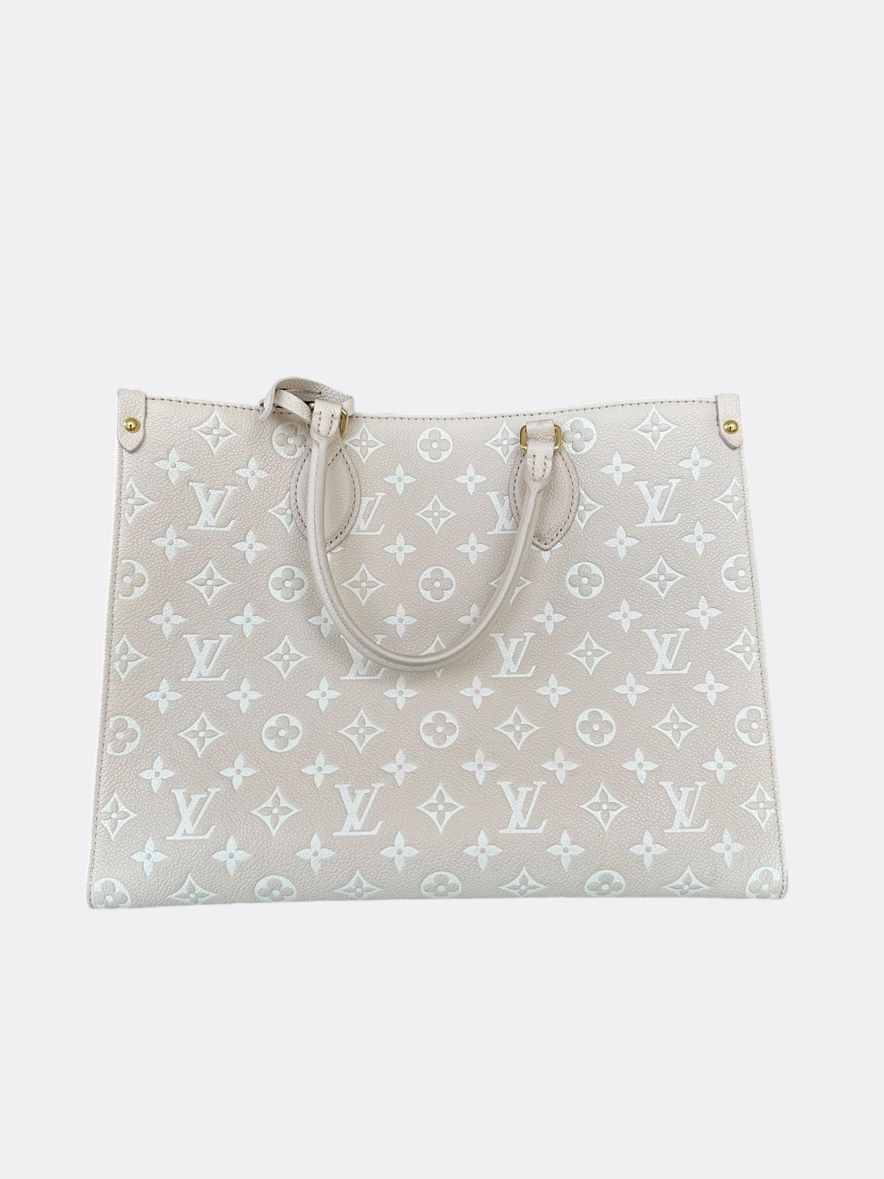 Louis Vuitton Beige Empreinte Monogram Spring In The City OnTheGo MM