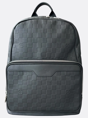 Louis Vuitton Black Damier Infini Leather Campus Backpack