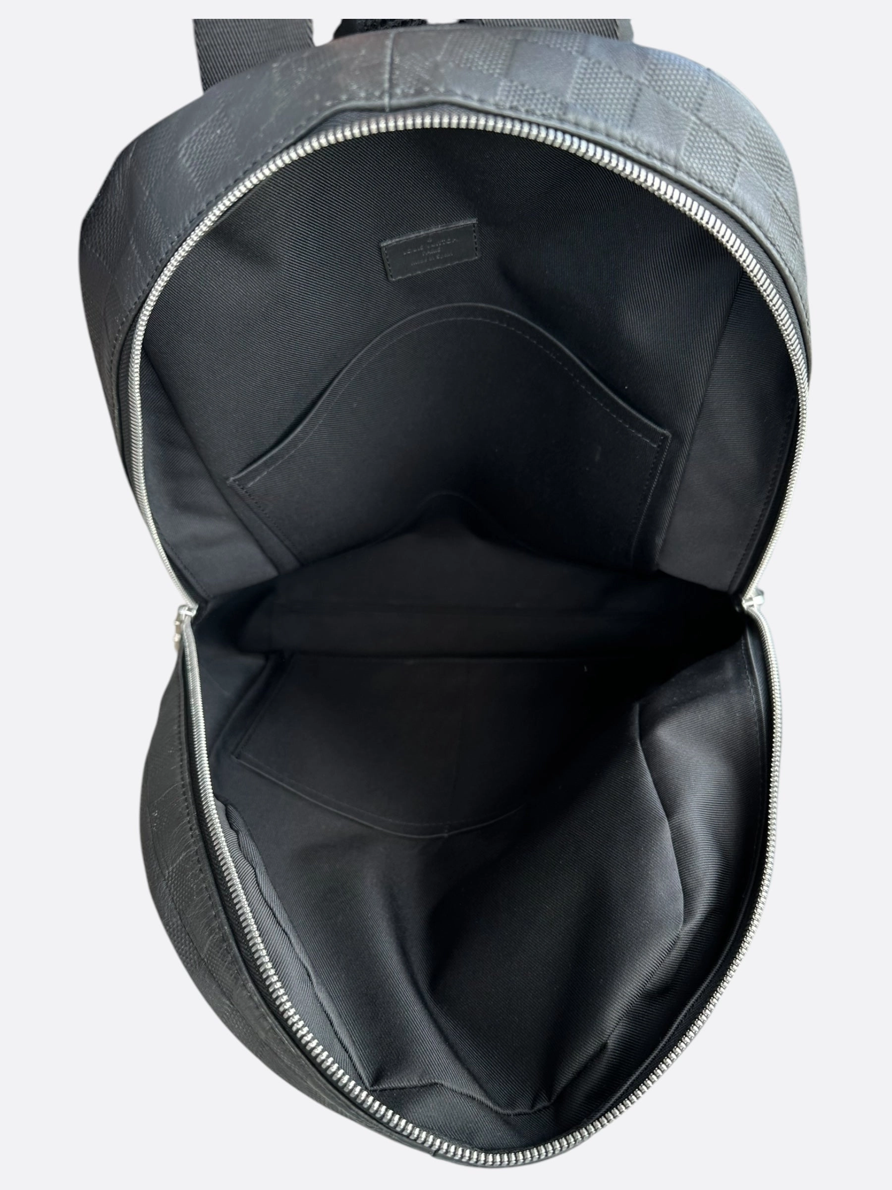Louis Vuitton Black Damier Infini Leather Campus Backpack