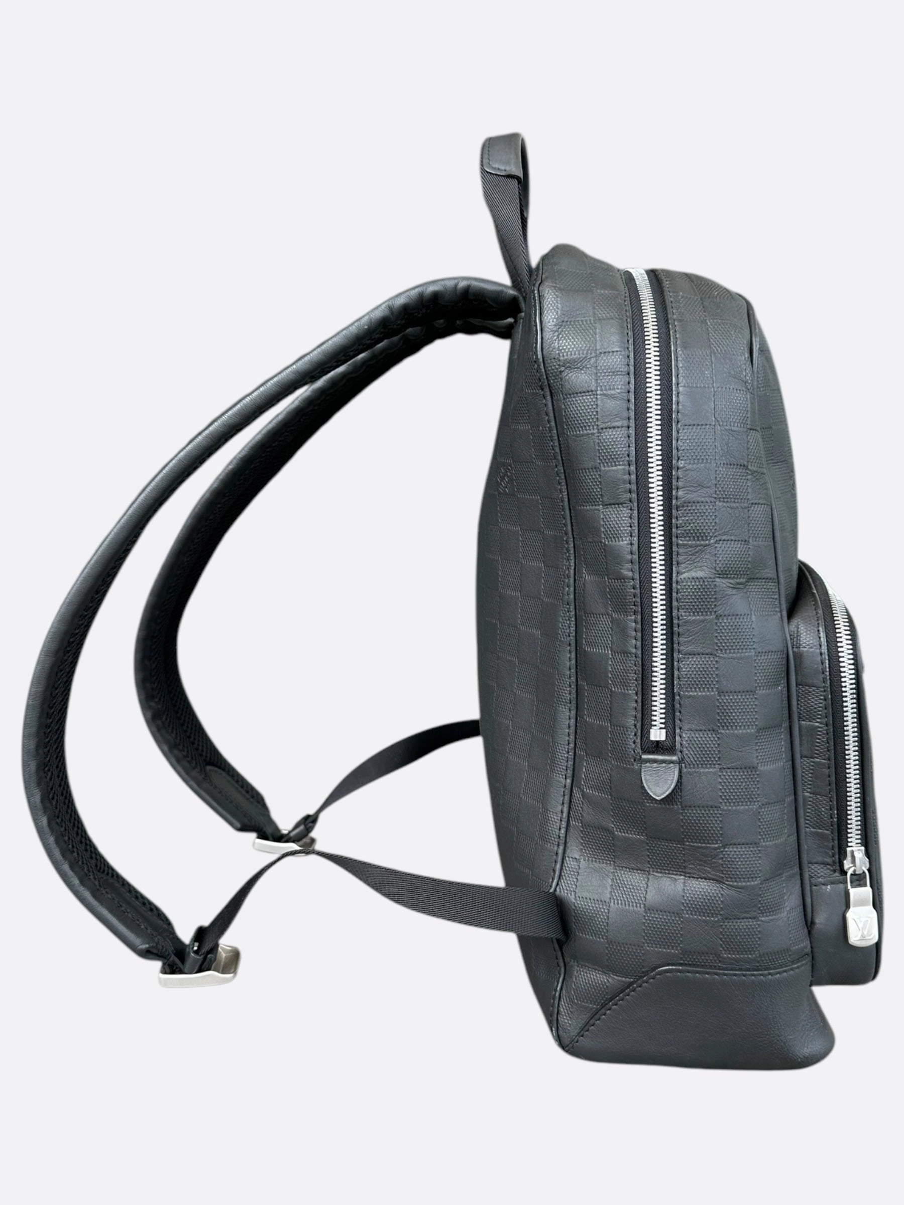 Louis Vuitton Black Damier Infini Leather Campus Backpack