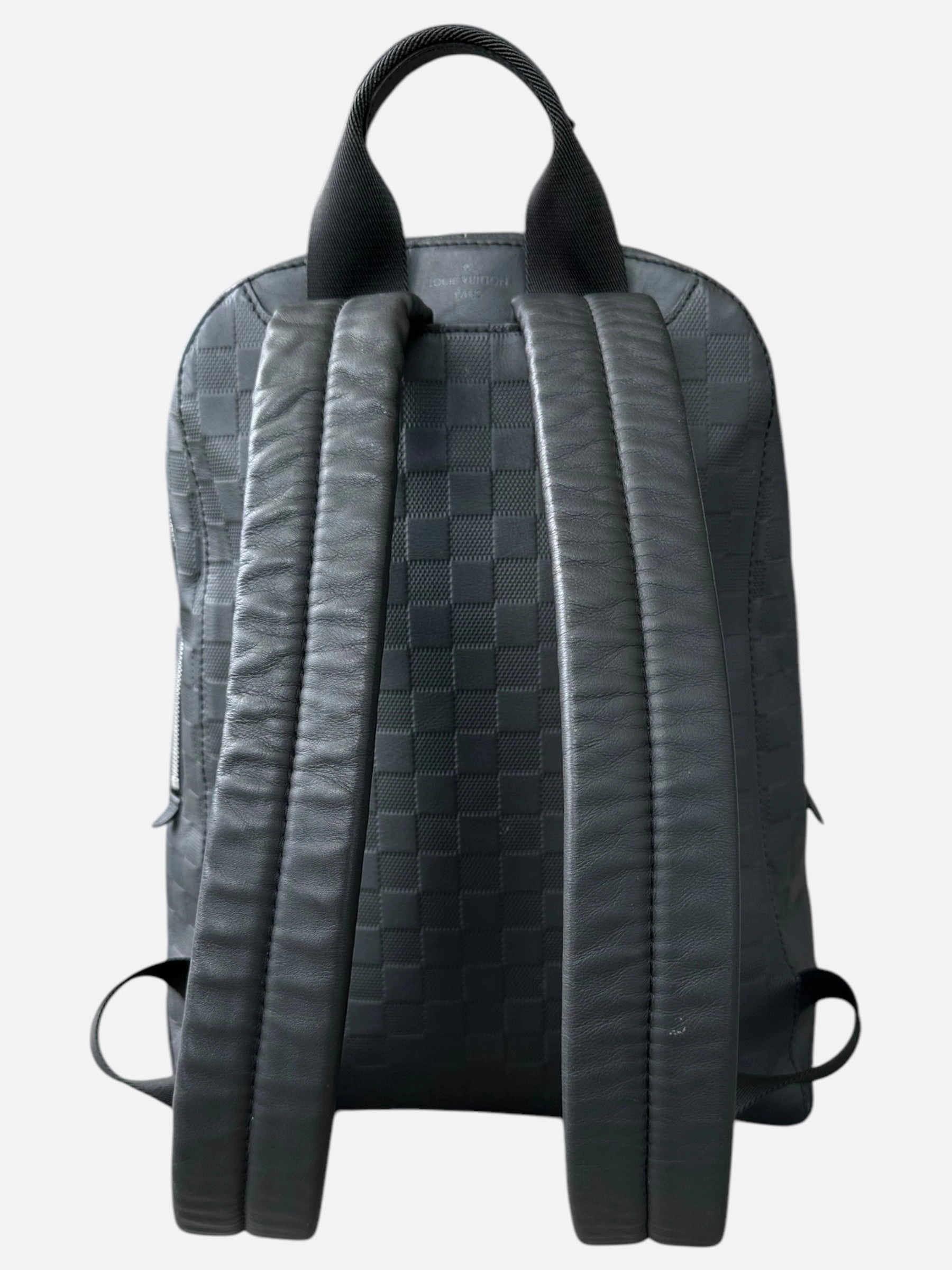 Louis Vuitton Black Damier Infini Leather Campus Backpack