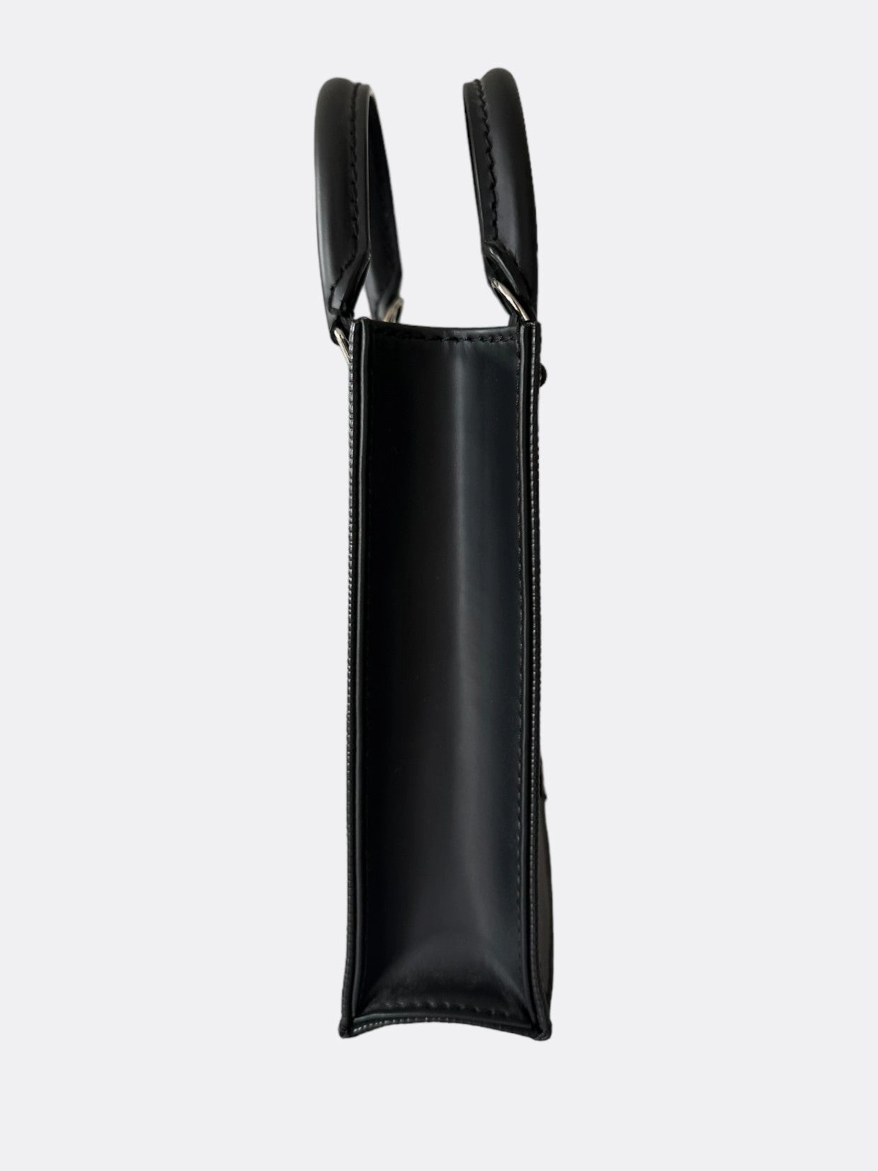 Louis Vuitton Black EPI Mini Sac Plat