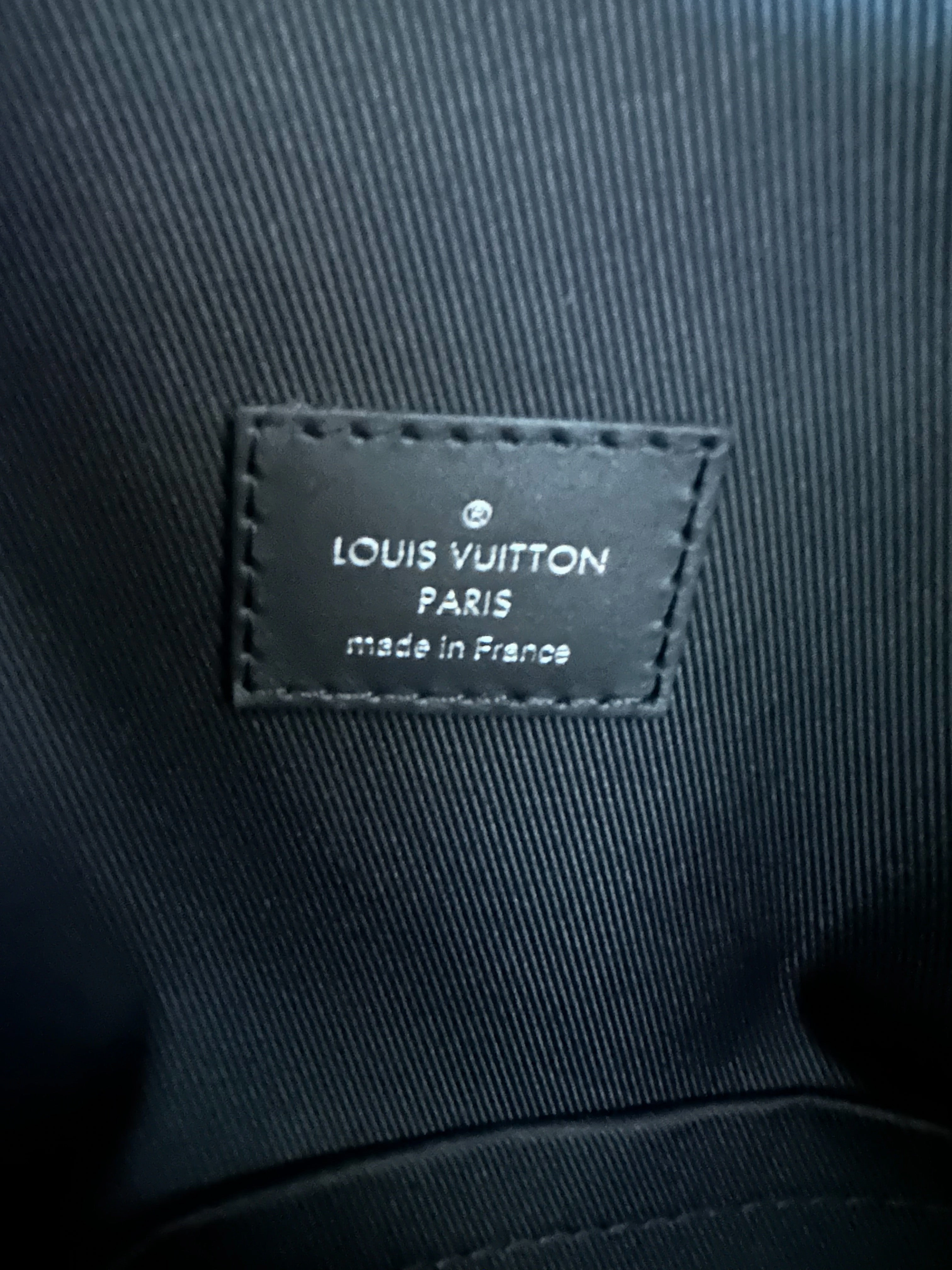 Louis Vuitton Black Monogram Discovery Backpack