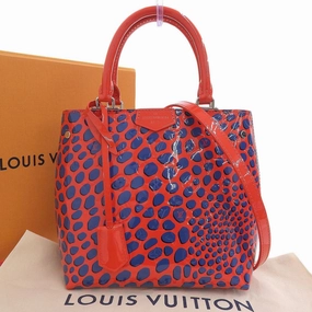 Louis Vuitton blue Color Vernis Leather Tote Bag (Pre-Owned)