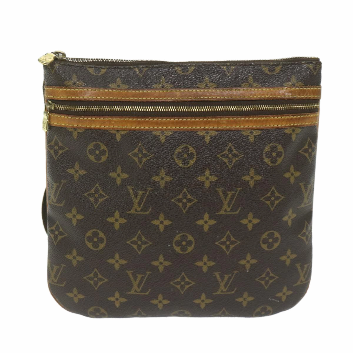 Louis Vuitton Bosphore  Canvas Shoulder Bag ()