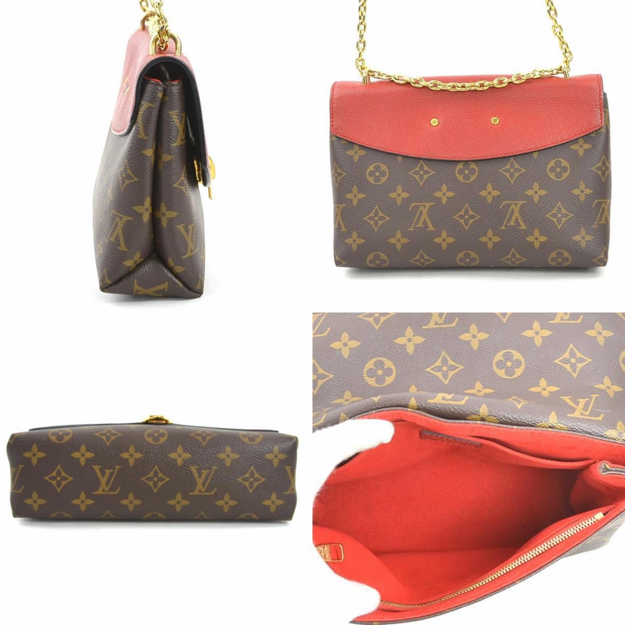Louis Vuitton Cerise Monogram Monogram Leather Shoulder Bag (Pre-Owned)
