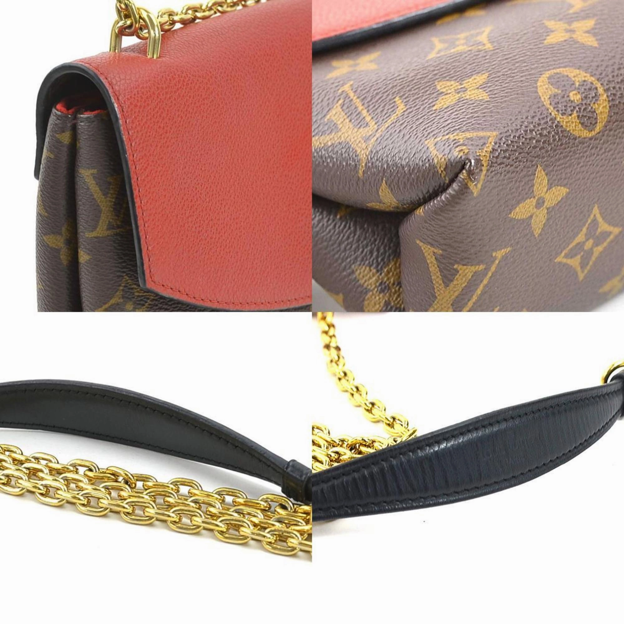 Louis Vuitton Cerise Monogram Monogram Leather Shoulder Bag (Pre-Owned)