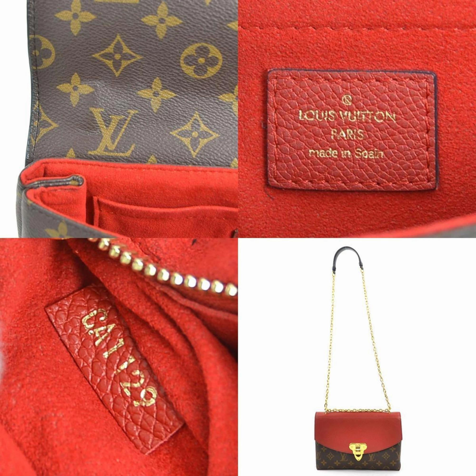 Louis Vuitton Cerise Monogram Monogram Leather Shoulder Bag (Pre-Owned)