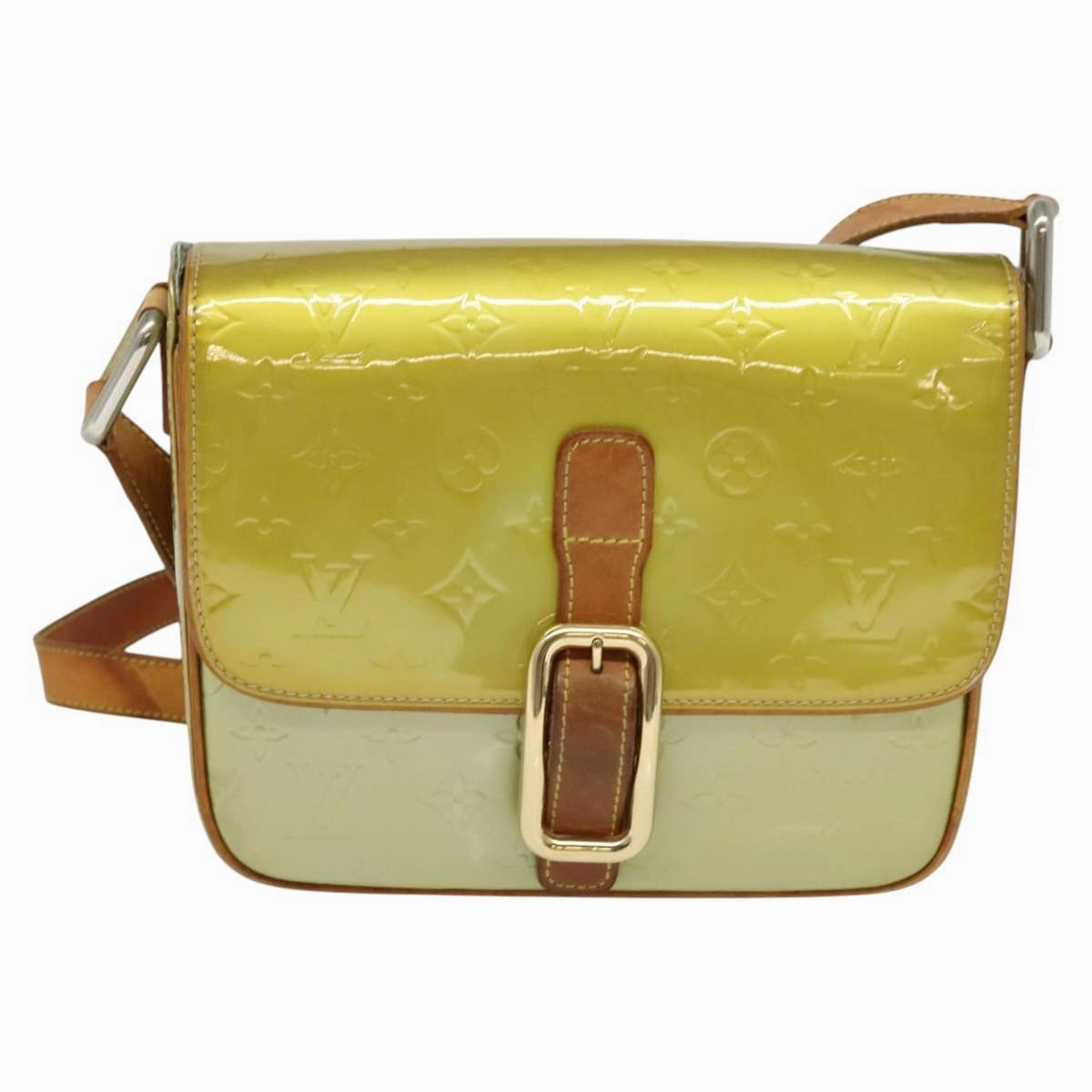 Louis Vuitton Christie Patent Leather Shoulder Bag (Pre-Owned)