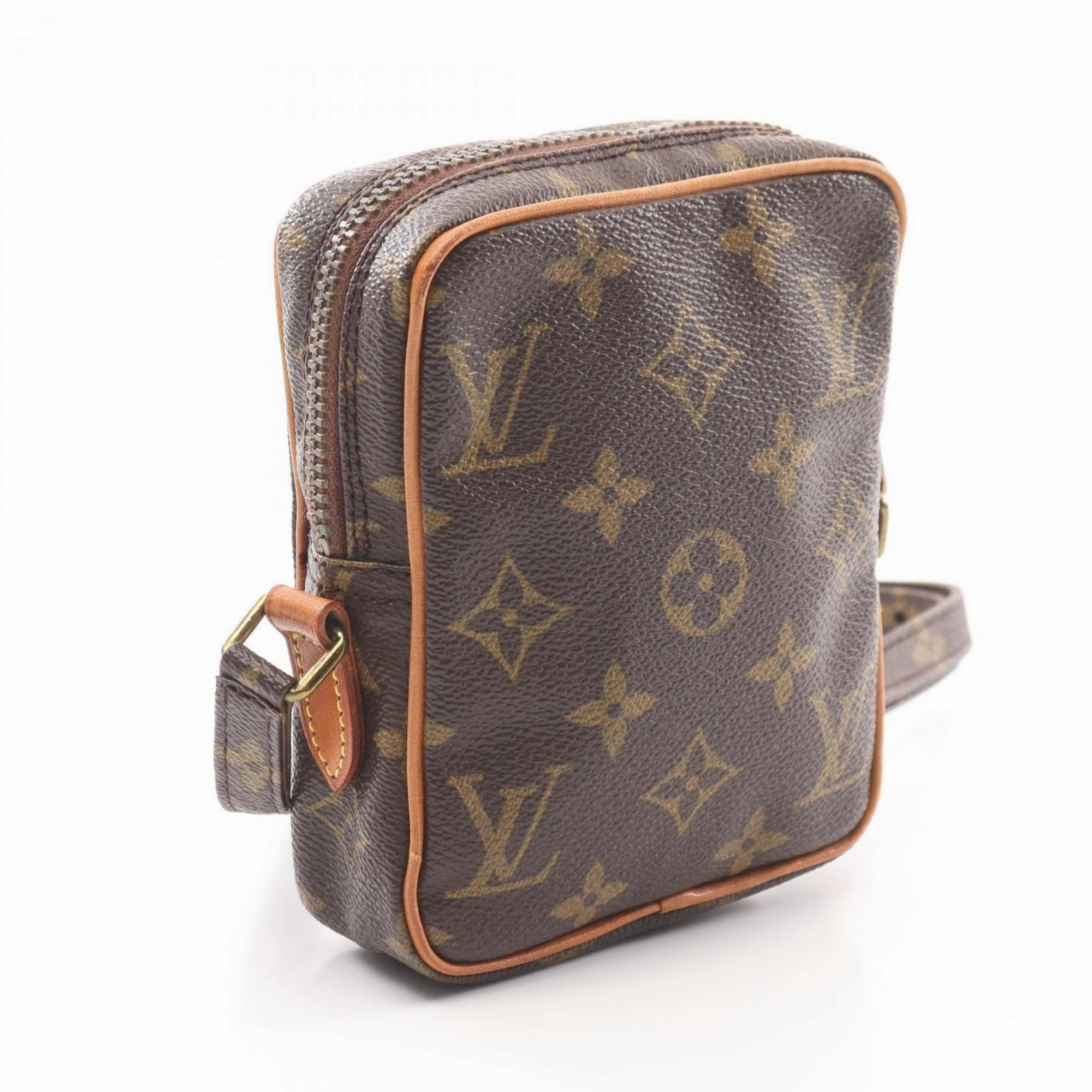 Louis Vuitton Coated Canvas Leather Shoulder Bag (Pre-Owned)