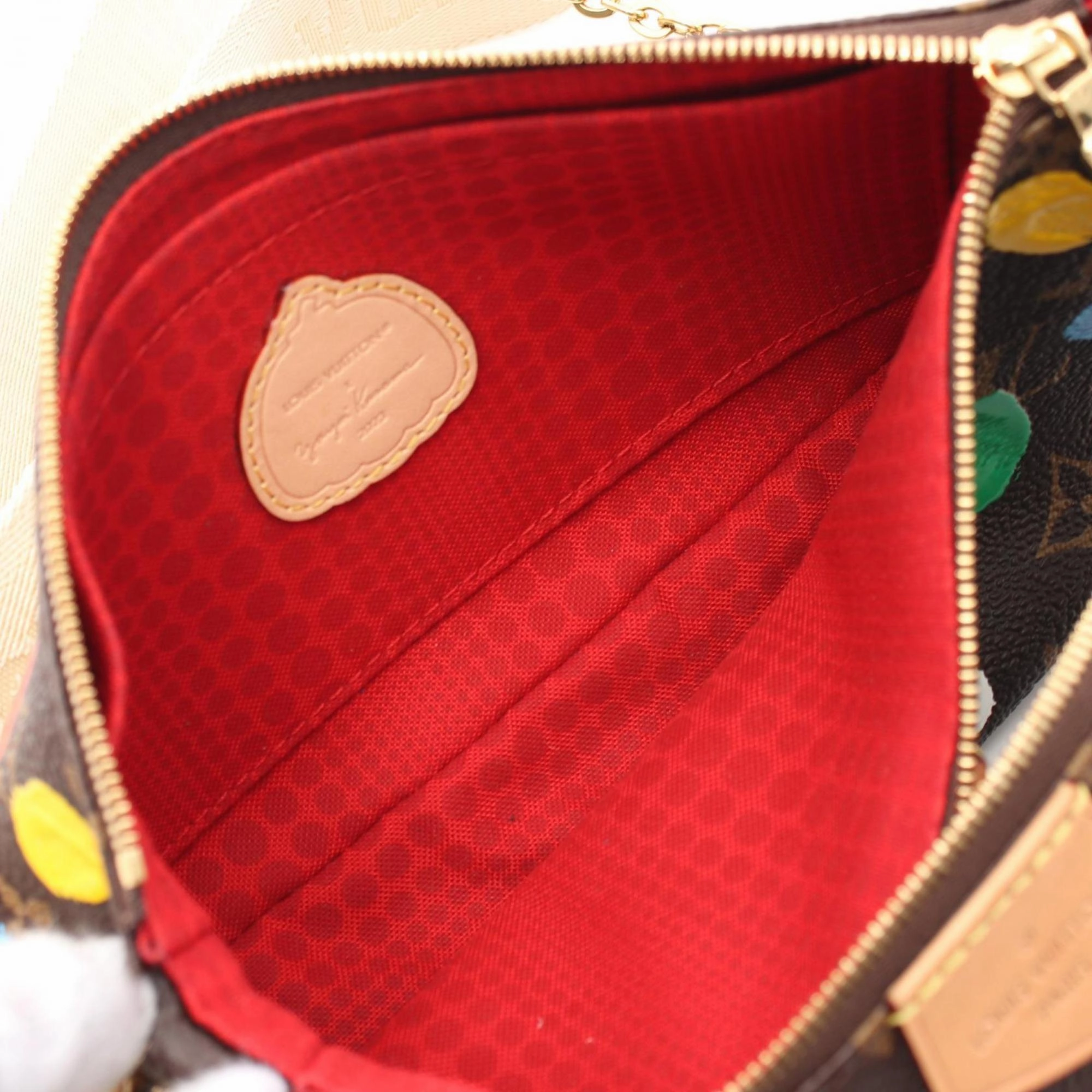 Louis Vuitton  Coated Canvas Leather Shoulder Bag (Pre-Owned)