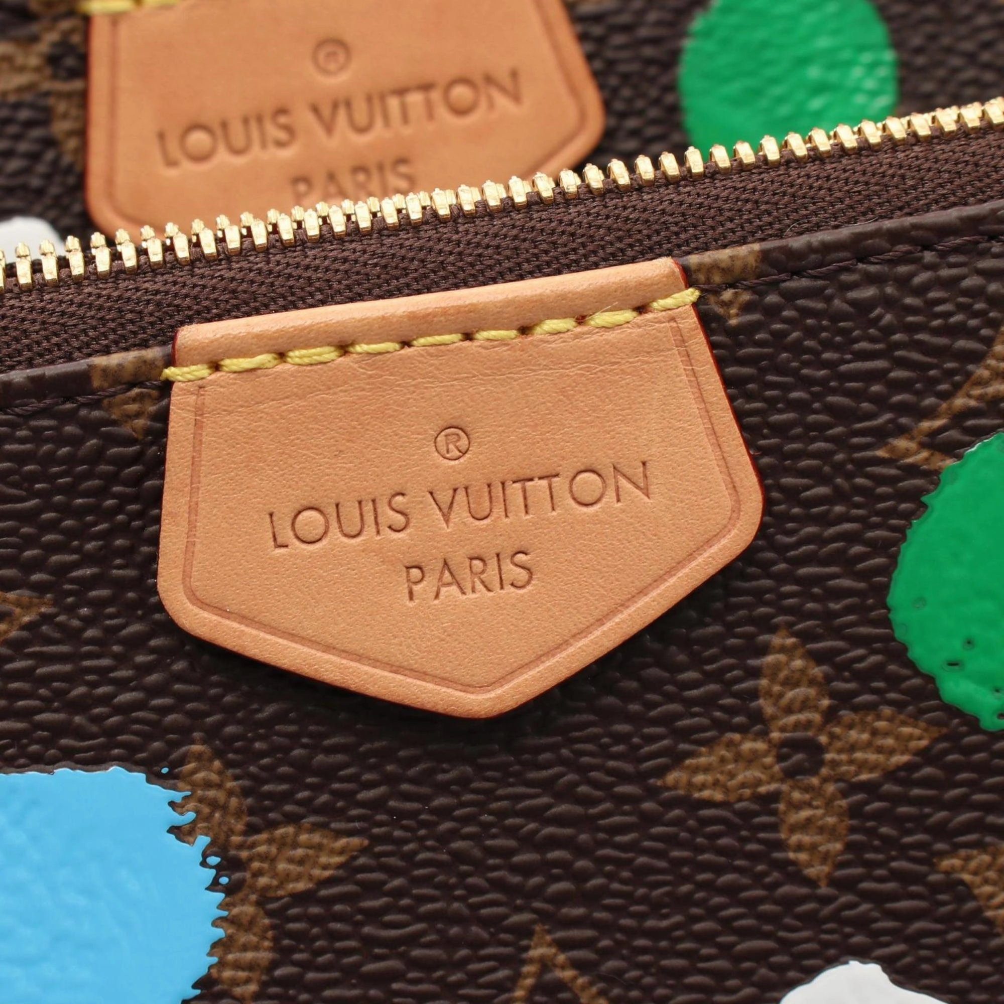 Louis Vuitton  Coated Canvas Leather Shoulder Bag (Pre-Owned)