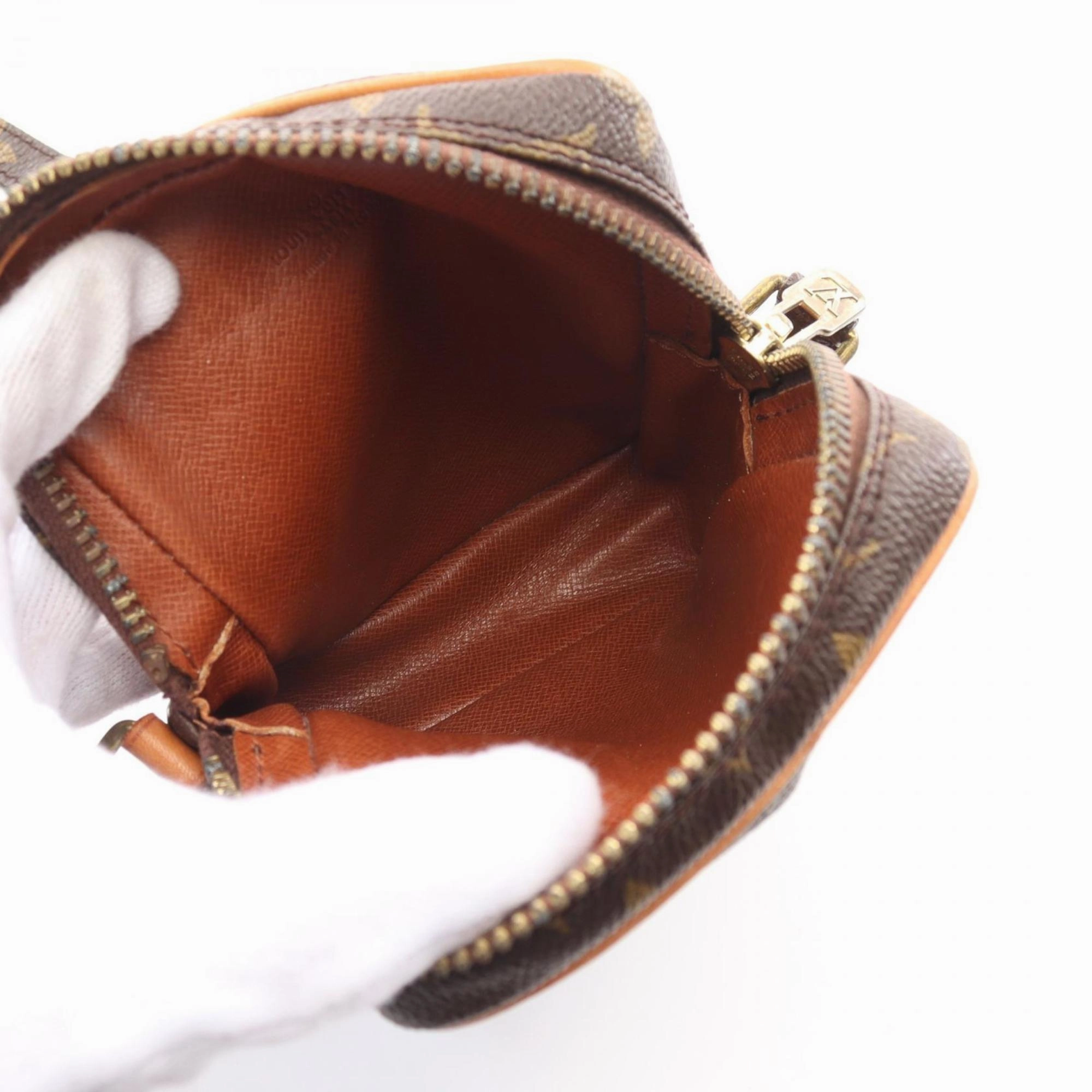 Louis Vuitton Coated Canvas Leather Shoulder Bag (Pre-Owned)