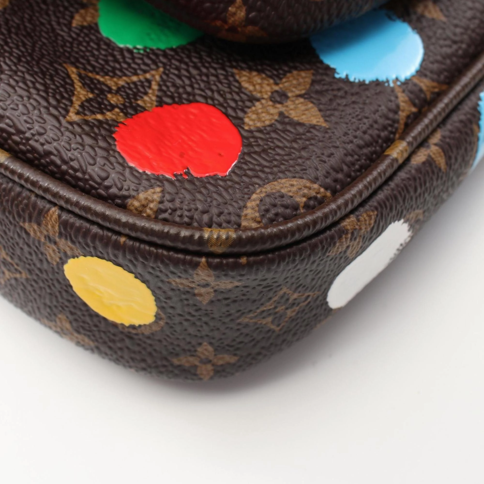Louis Vuitton  Coated Canvas Leather Shoulder Bag (Pre-Owned)