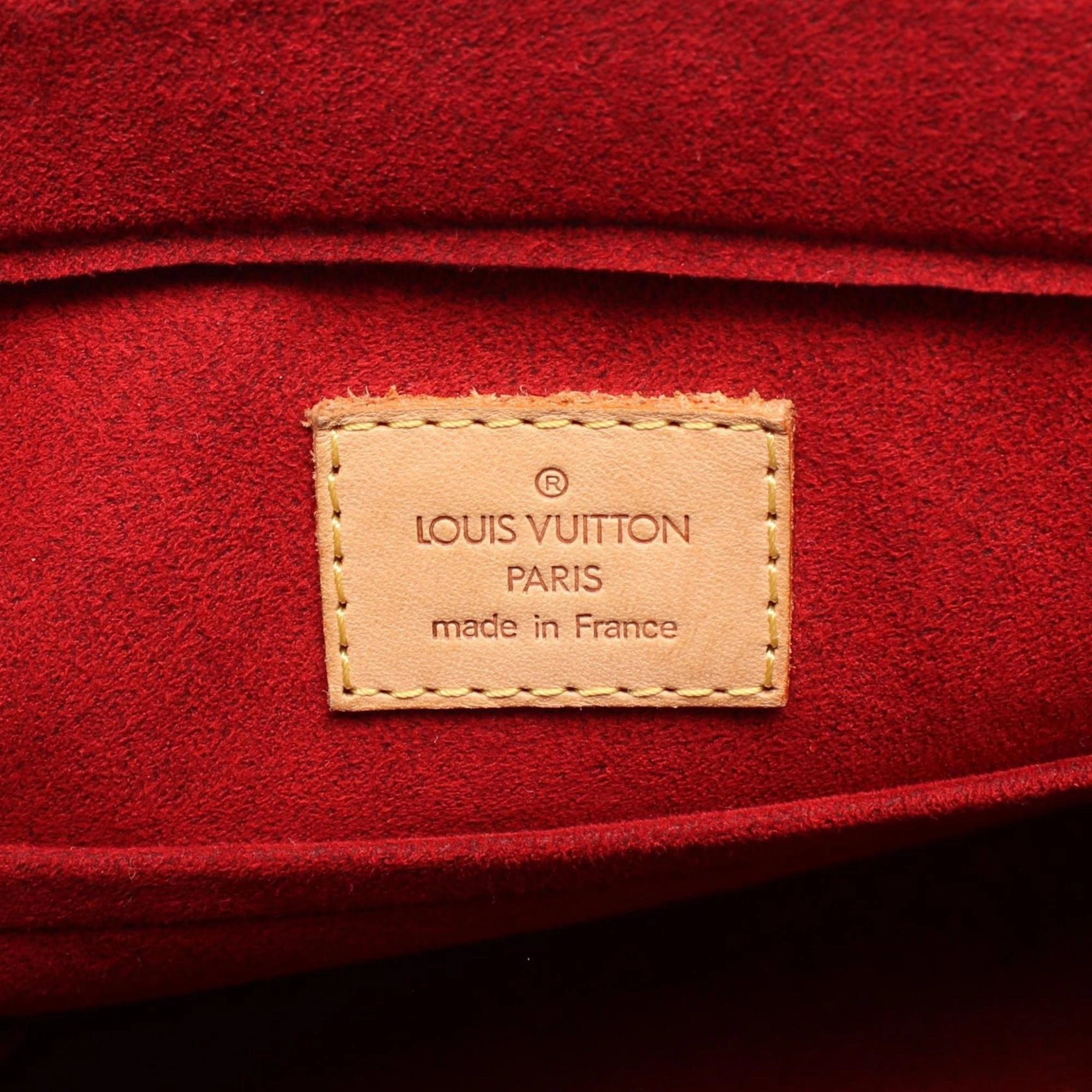 Louis Vuitton Coated Canvas Leather Shoulder Bag (Pre-Owned)