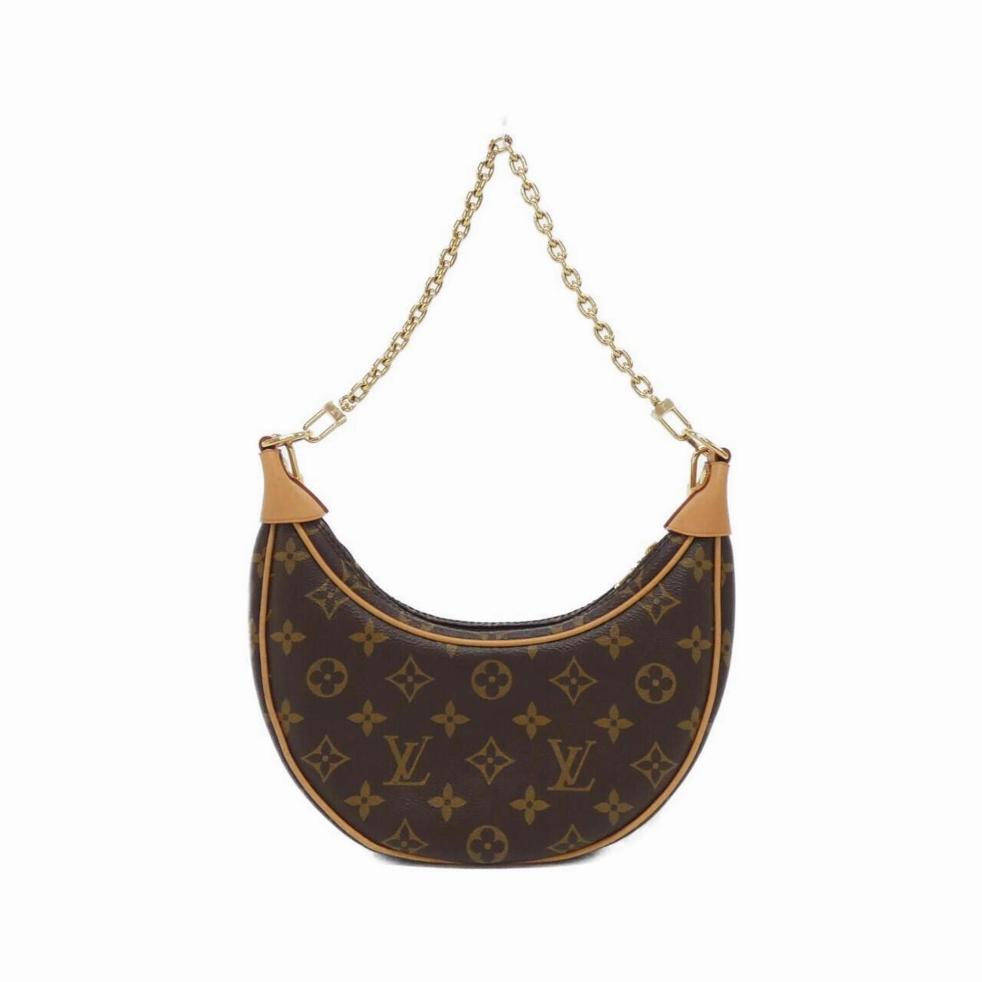Louis Vuitton Coated Canvas Shoulder Bag (Pre-Owned)
