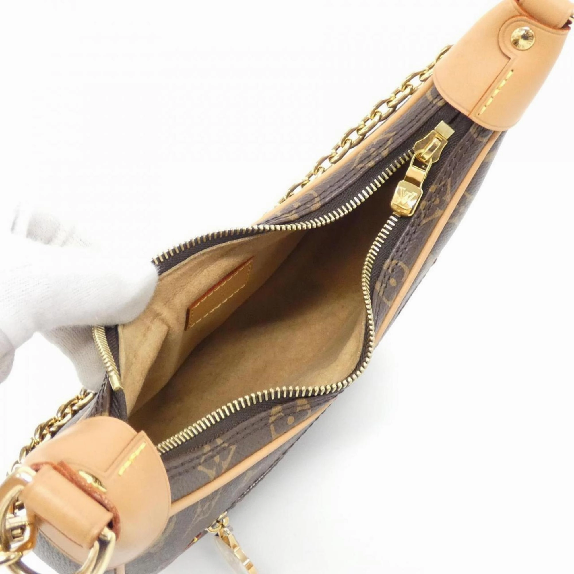 Louis Vuitton Coated Canvas Shoulder Bag (Pre-Owned)