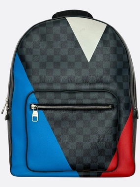 Louis Vuitton Cobalt Damier Americas Cup Josh Backpack