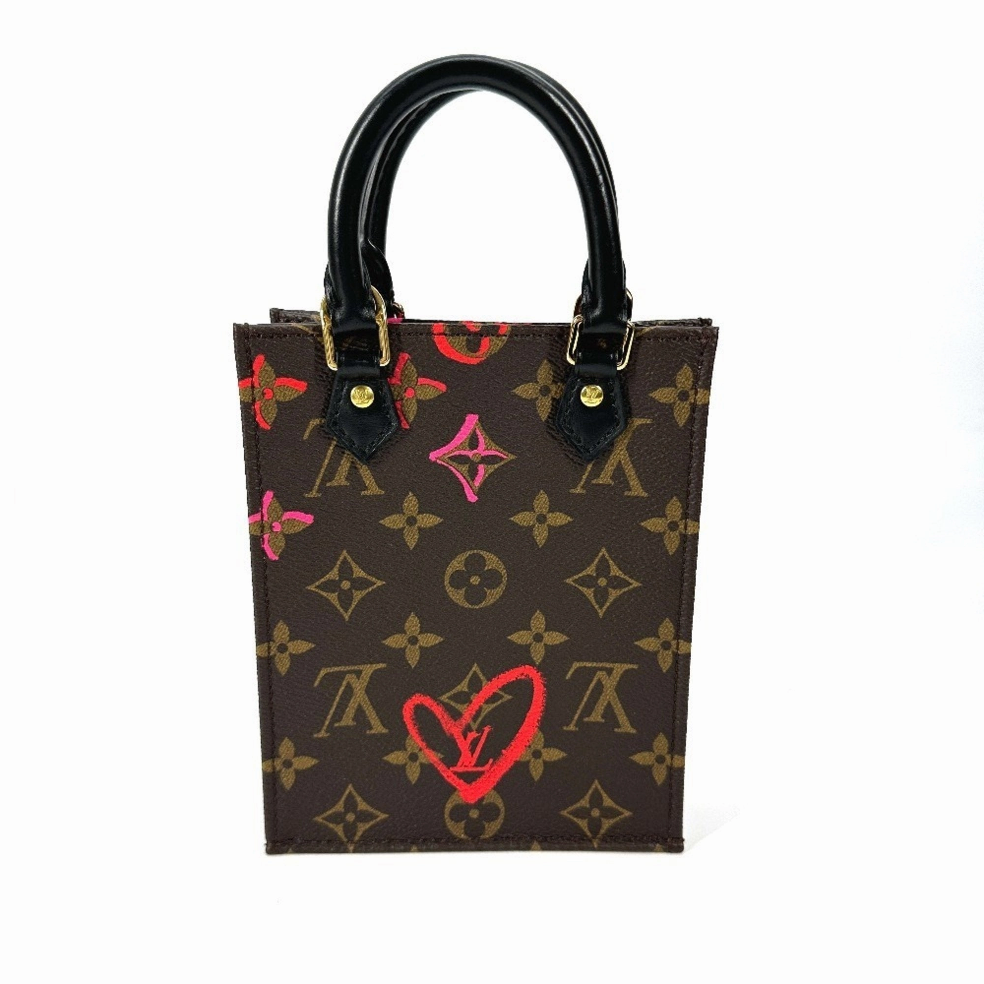 Louis Vuitton  Color Monogram Canvas Leather Handbag Shoulder Bag (Pre-Owned)