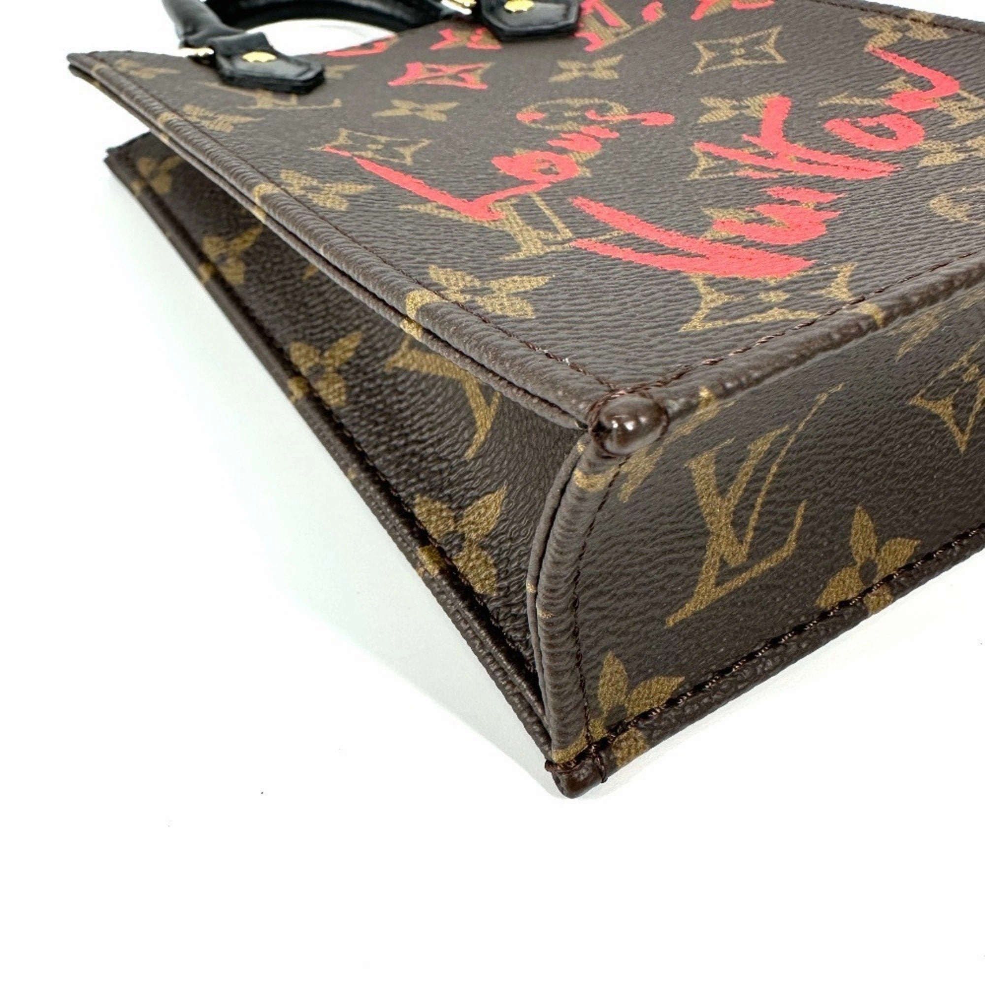 Louis Vuitton  Color Monogram Canvas Leather Handbag Shoulder Bag (Pre-Owned)