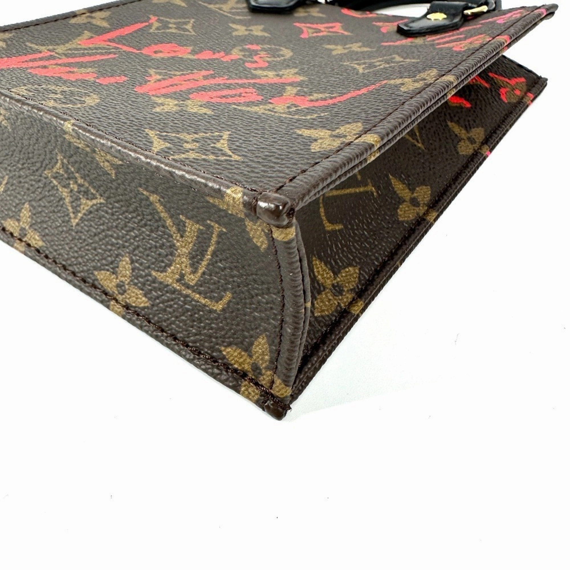 Louis Vuitton  Color Monogram Canvas Leather Handbag Shoulder Bag (Pre-Owned)