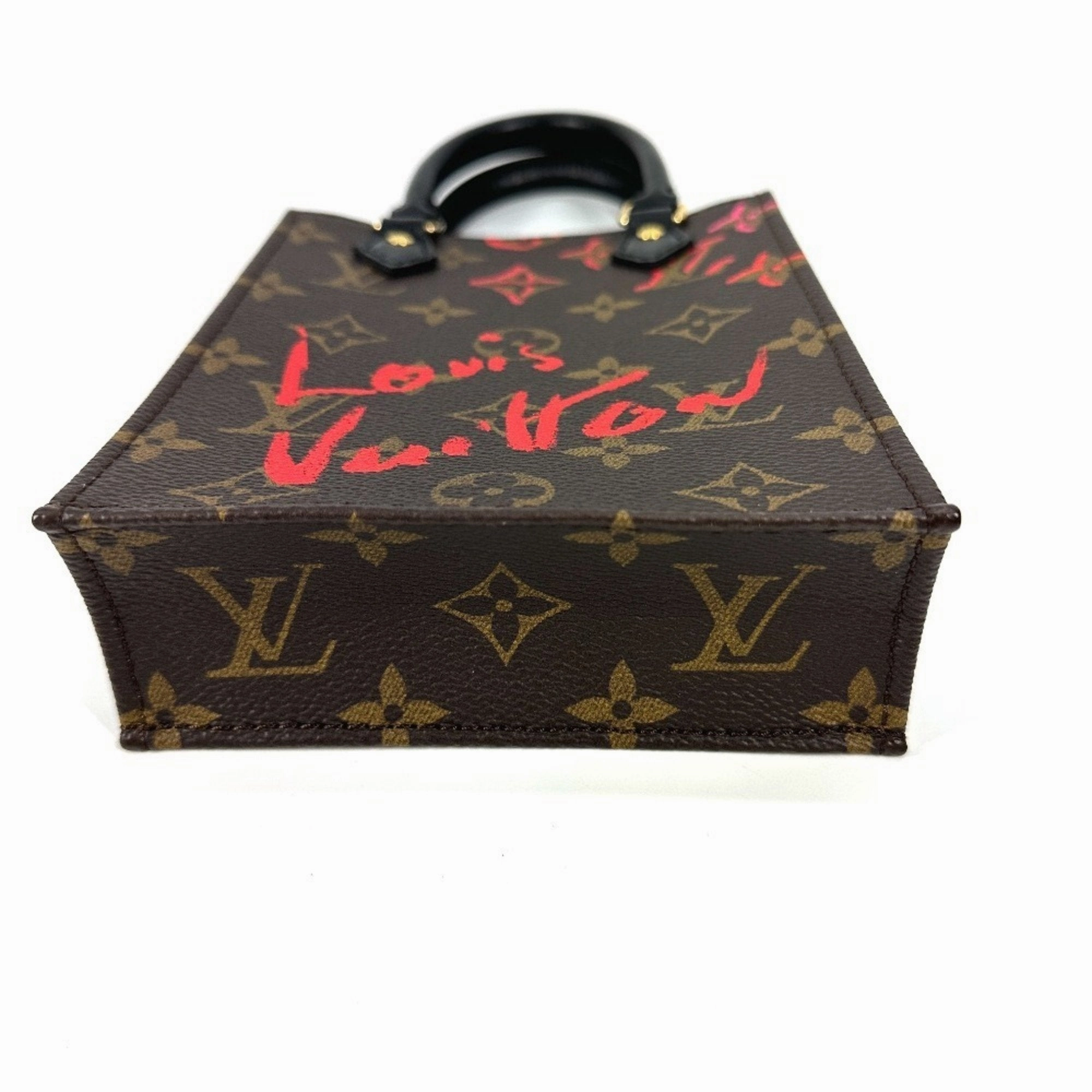 Louis Vuitton  Color Monogram Canvas Leather Handbag Shoulder Bag (Pre-Owned)